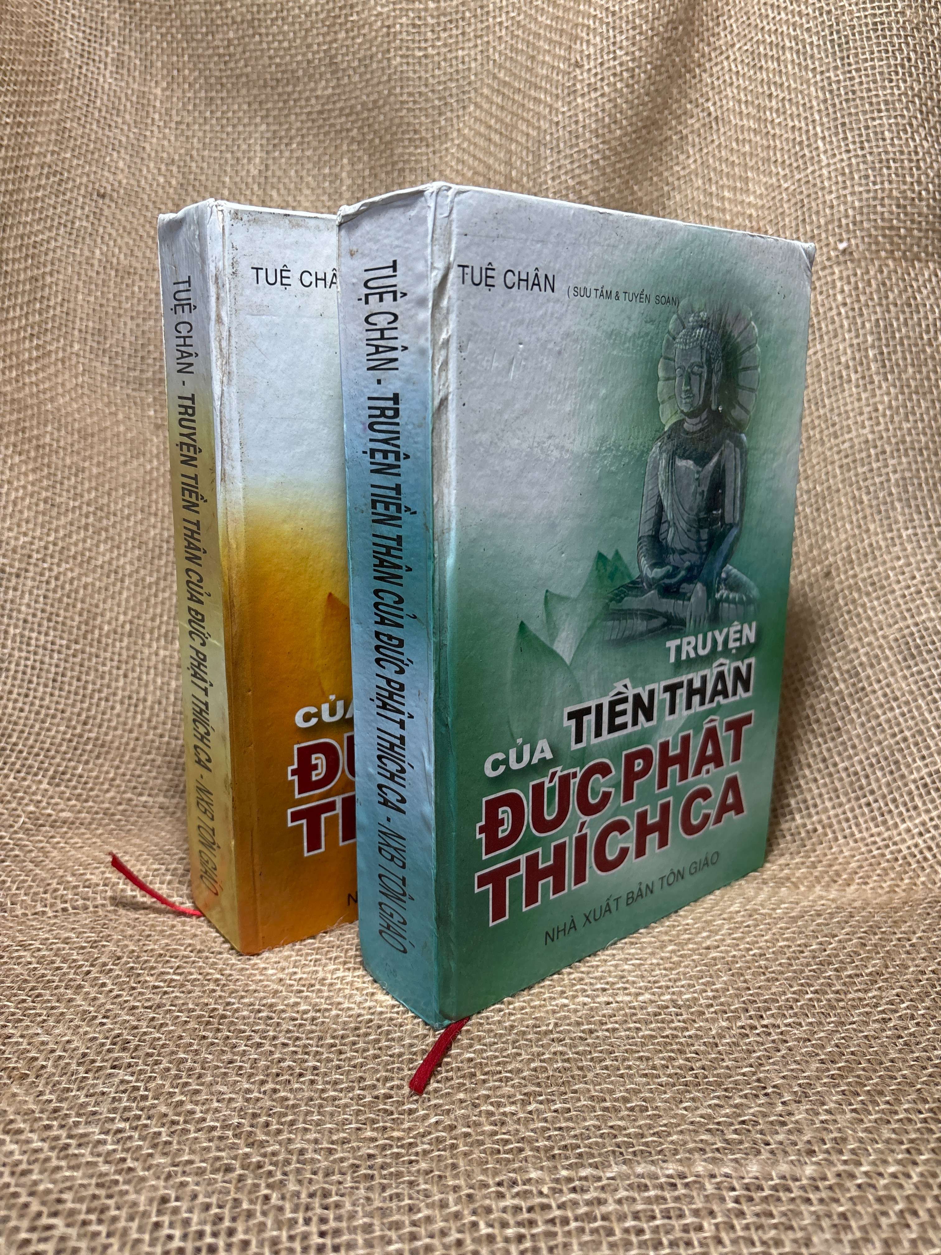 2 cuốn Truyện của tền thân Đức Phật Thích Ca - Tuệ Chân 2010 bìa cứng mới 80% (Sách tôn giáo - tâm linh) HCM