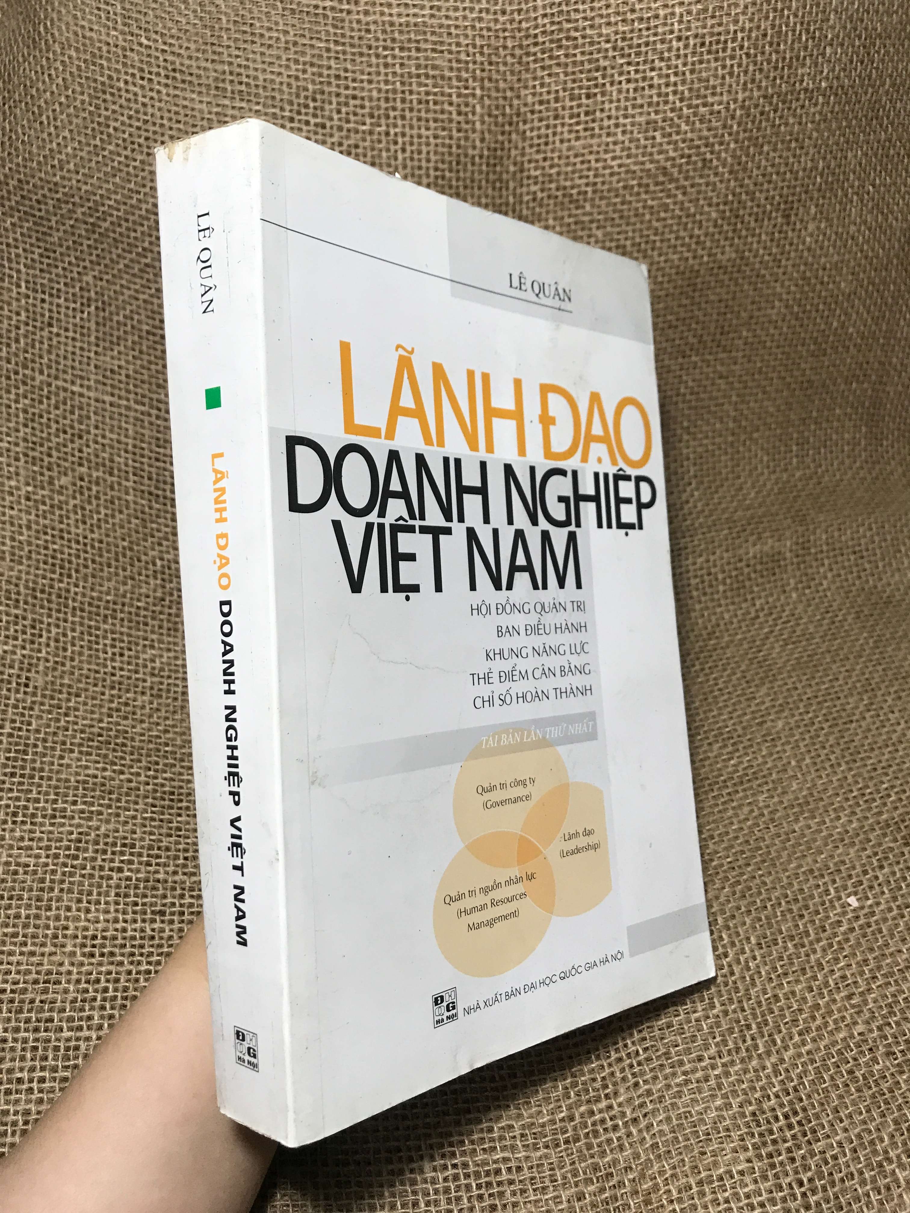 Lãnh đạo doanh nghiệp Việt Nam - Lê Quân 2015 mới 80% (Quản trị - lãnh đạo) HCM