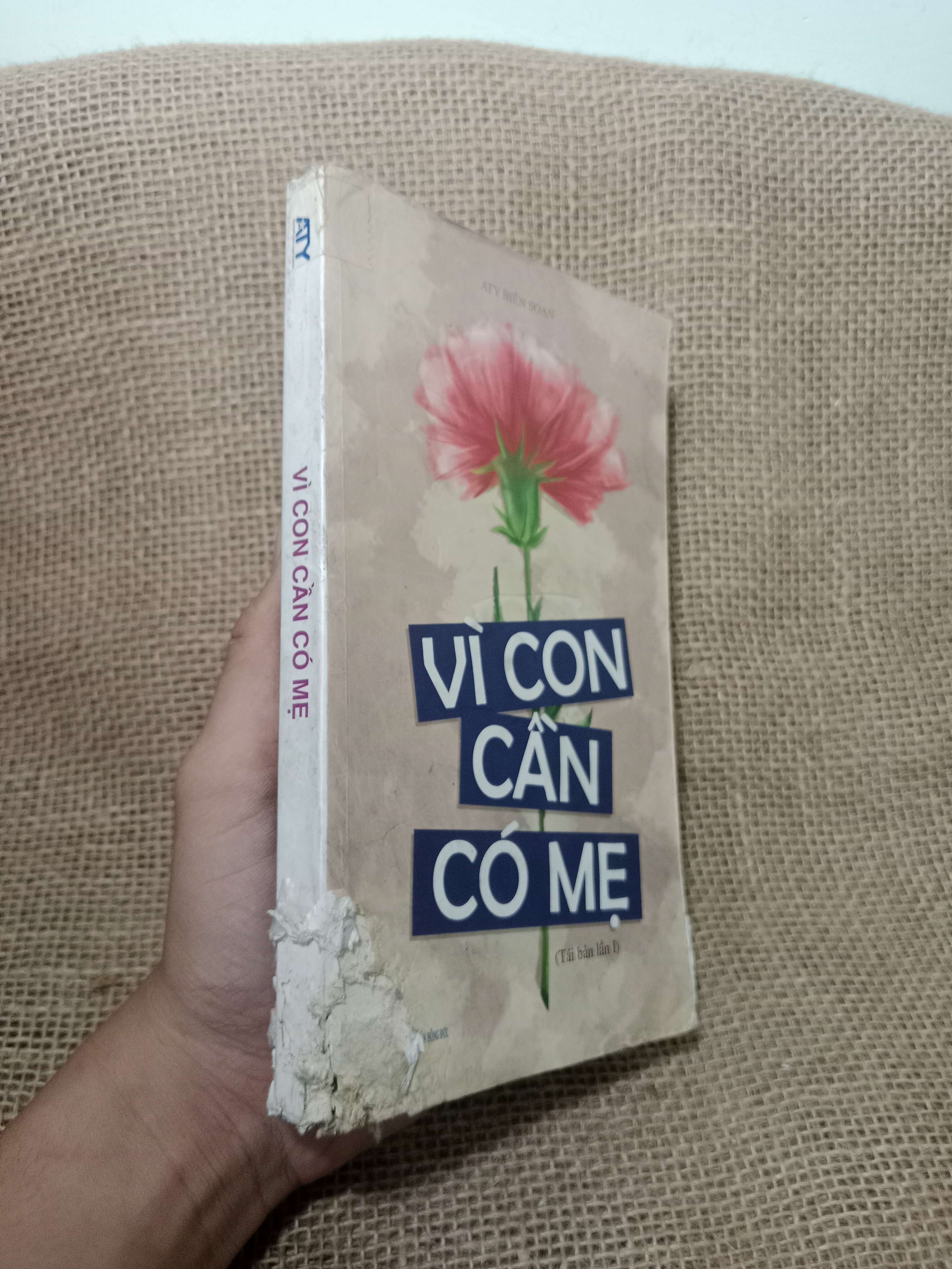 Vì con cần có mẹ 2015 mới 60%, tróc gáy, tróc bìa (Sách văn học) HLSC