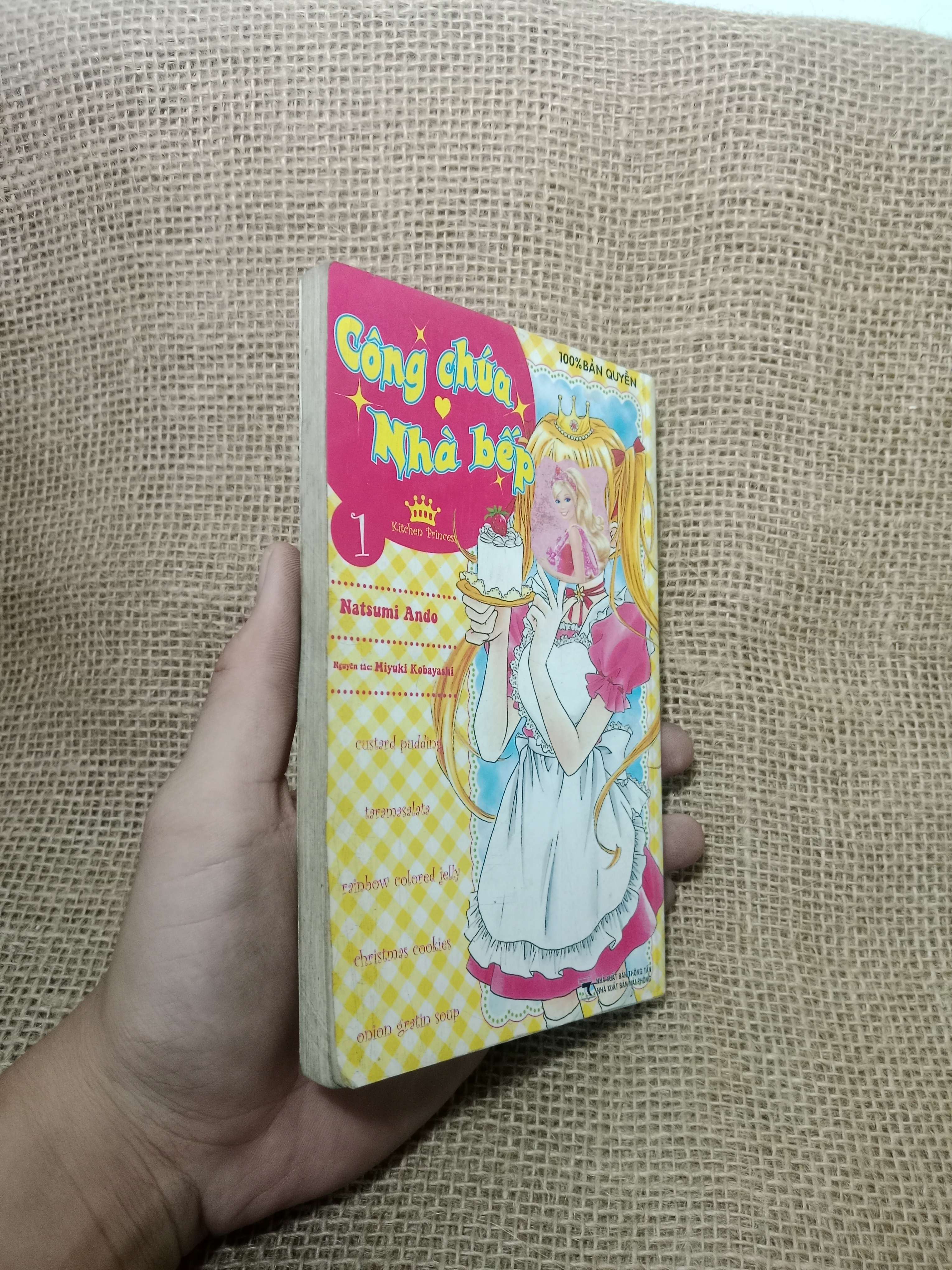 Công chúa nhà bếp tập 1 - Natsumi Ando mới 80% (Truyện tranh ) HLSC
