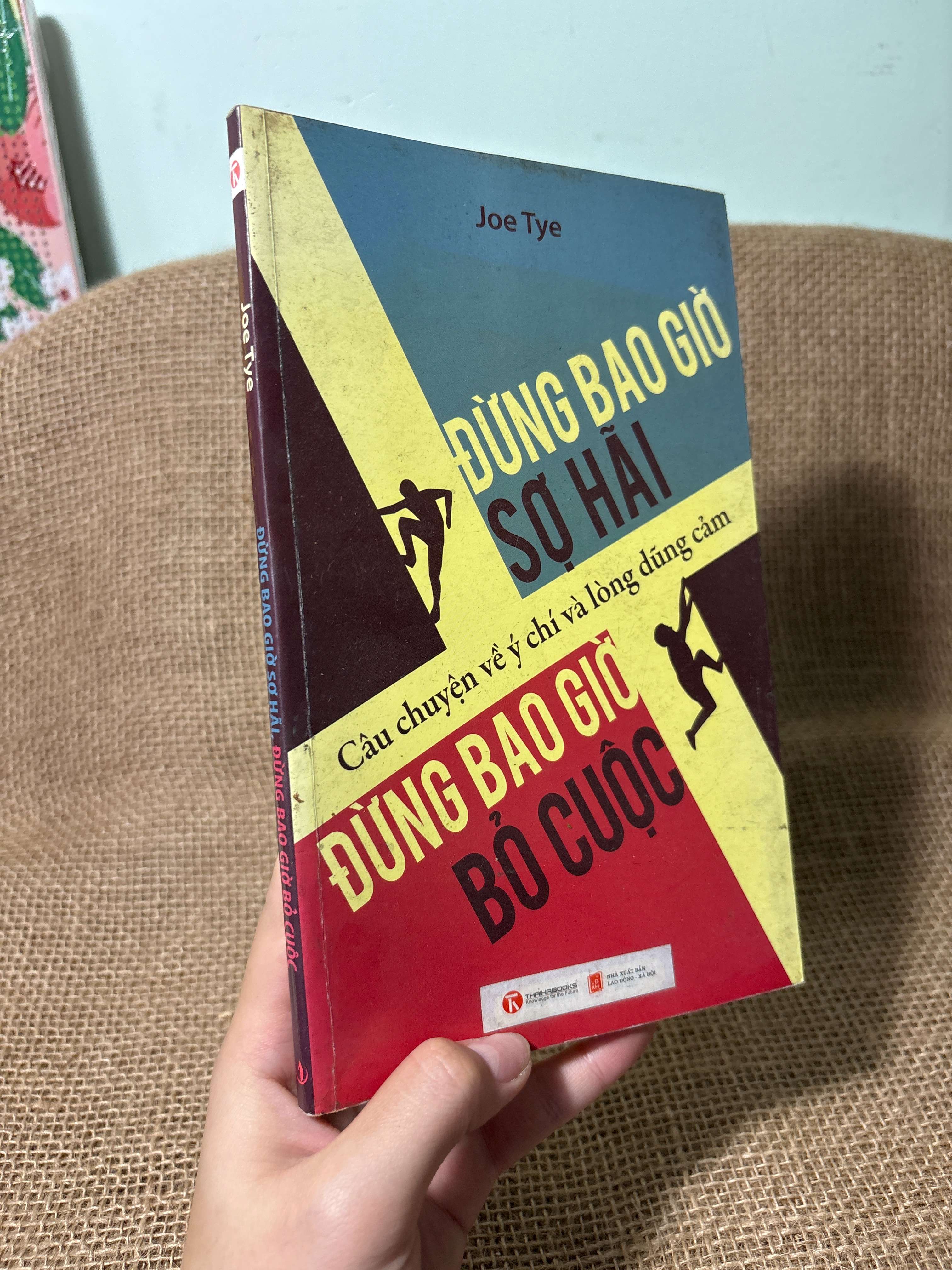 Đừng bao giờ sợ hãi đừng bao giờ bỏ cuộc - Joe Tye 2011 mới 80% (Sách kỹ năng) HLSC