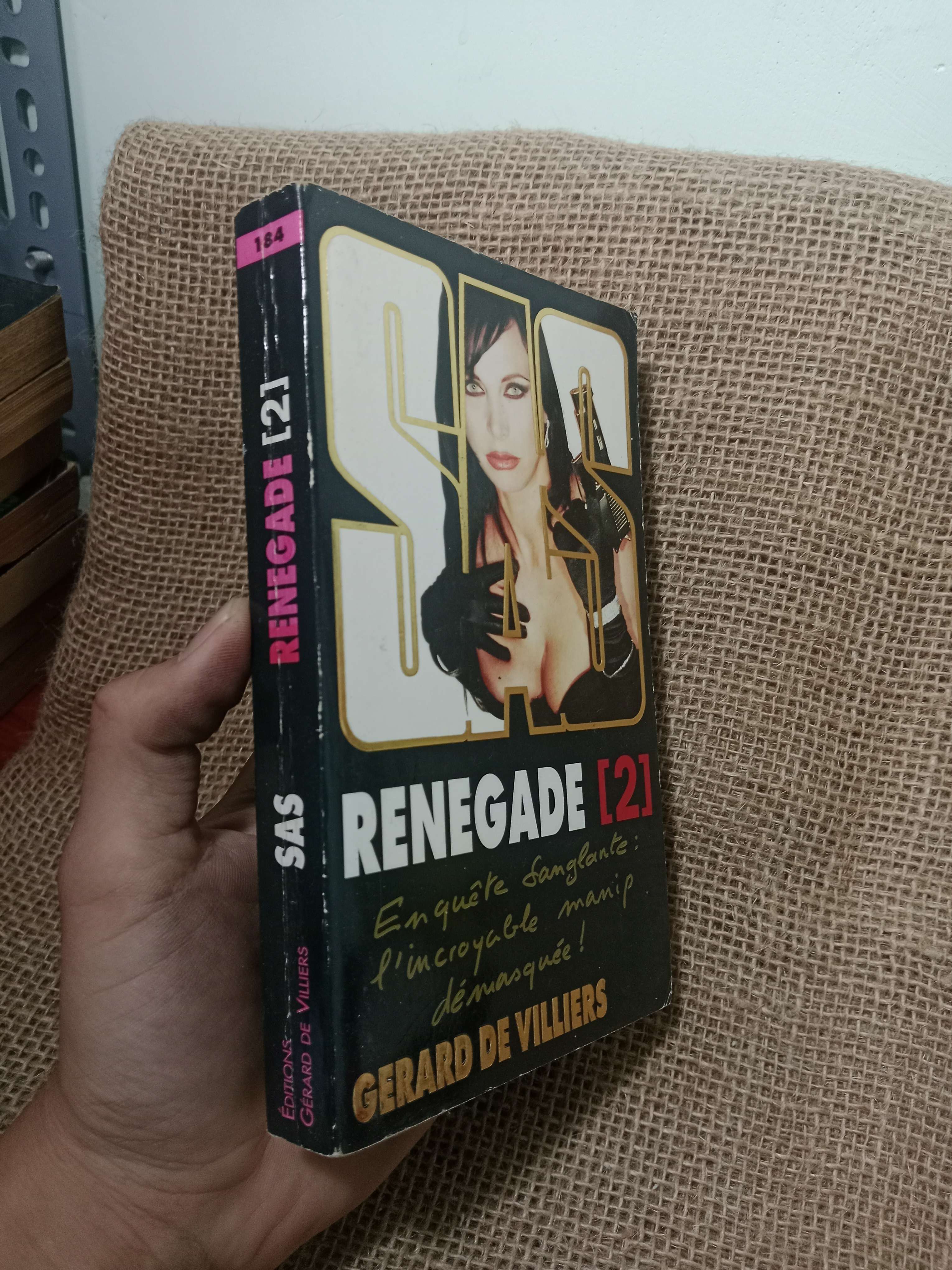 SAS renegade [2] - Gerard De Villiers 2010 mới 80% (Sách ngoại) HLSC