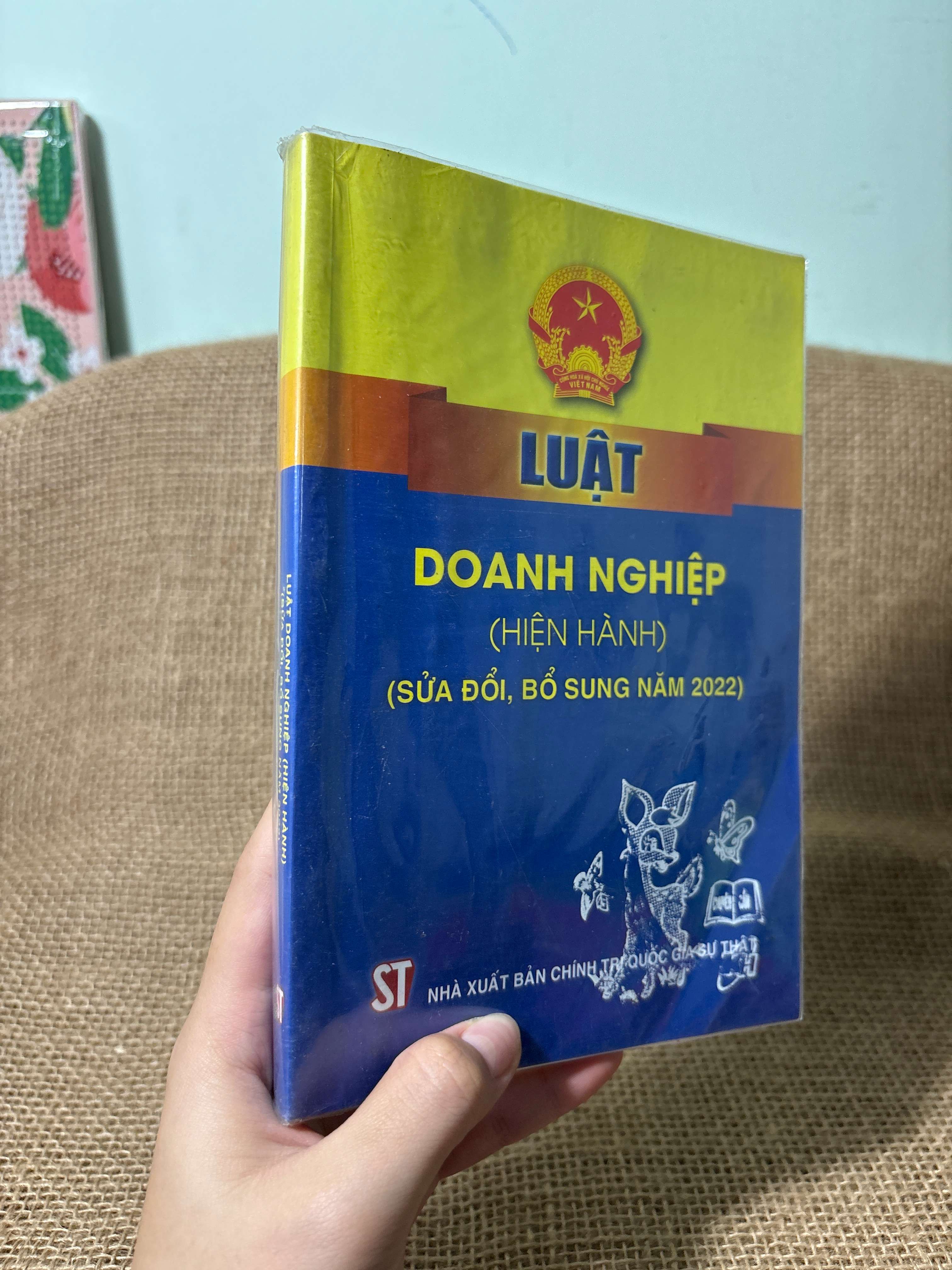 Luật doanh nghiệp (hiện hành) (sửa đổi, bổ sung năm 2022) 2022 mới 80% (Sách chính trị - pháp lý) HLSC