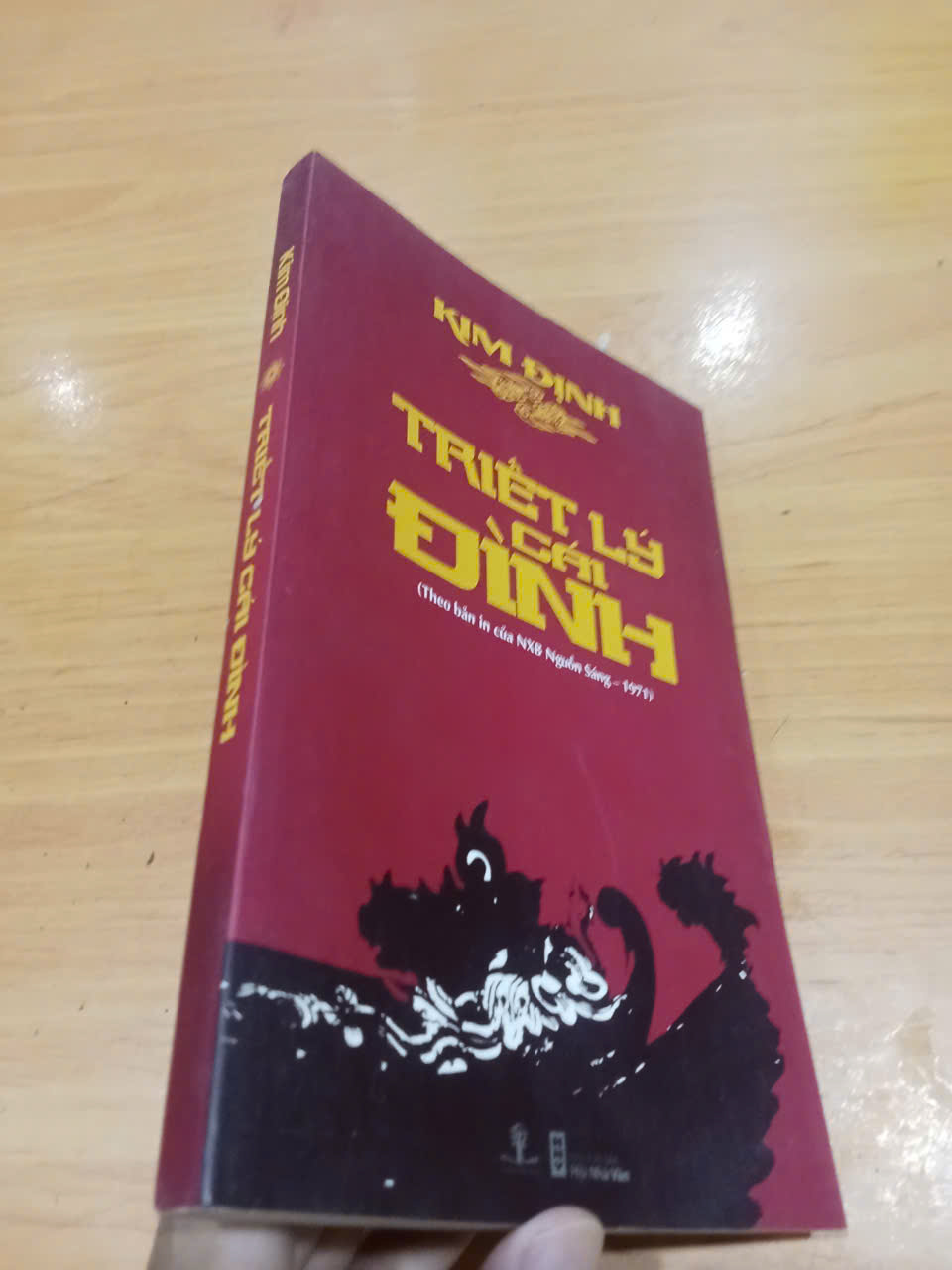 Triết lý cái đình - Kim Định 2017 mới 70%, bị ẩm (Sách lịch sử - triết học) HCM (MVB)