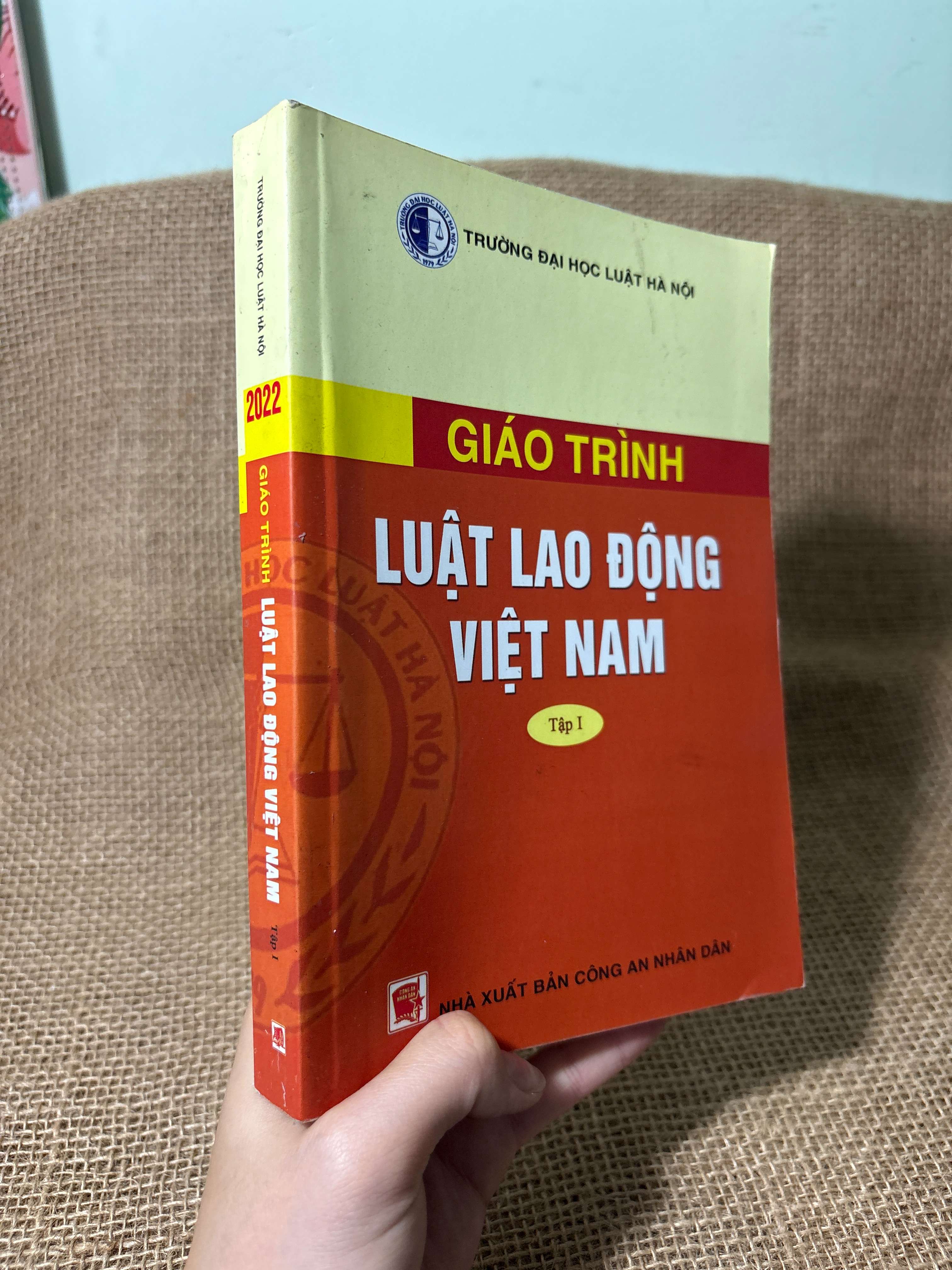 Giáo trình luật lao động Việt Nam tập 1 2022 mới 80% (Giáo trình đại học - cao đẳng) HLSC