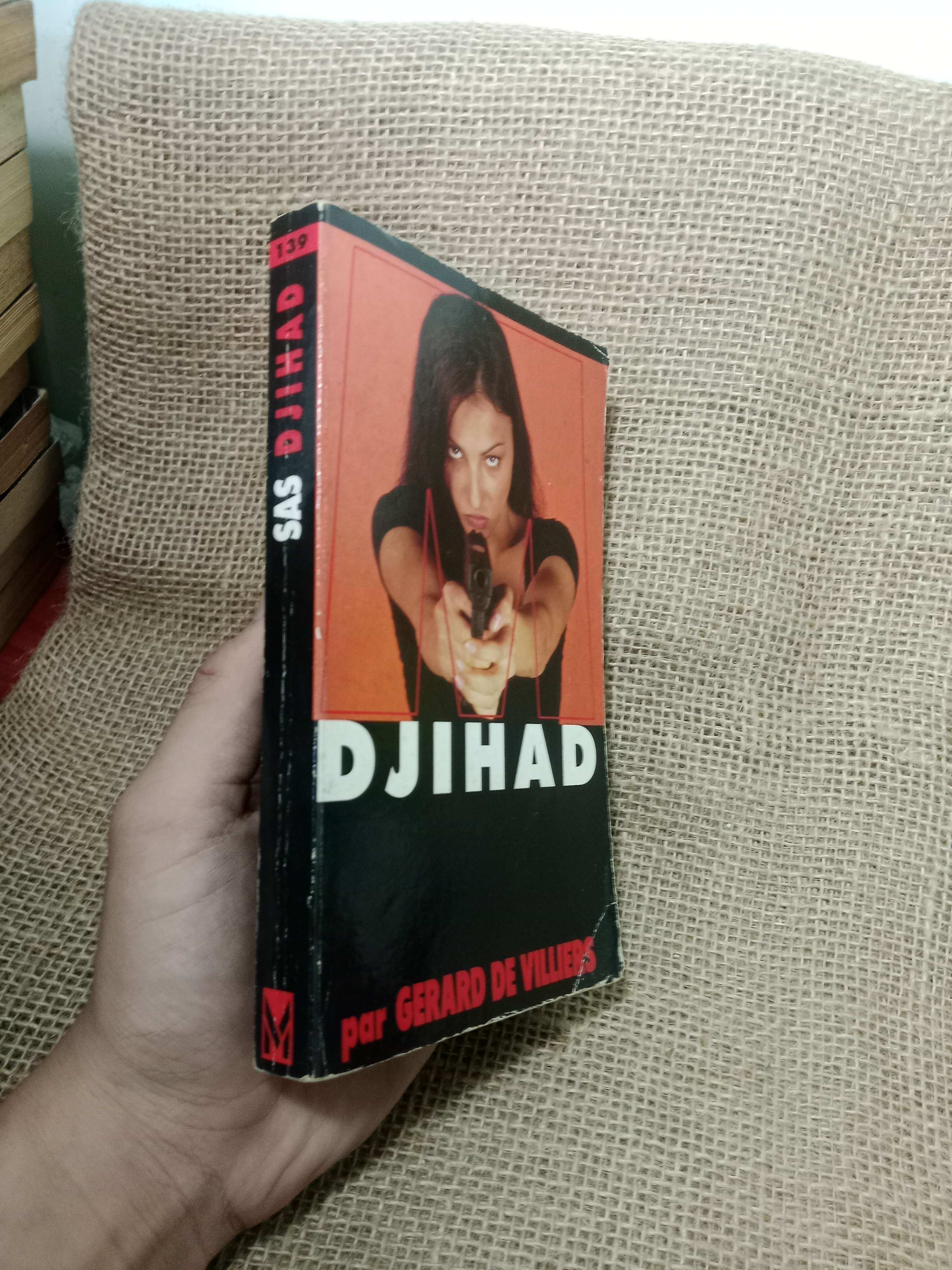 SAS djihad - Gerard De Villiers 2000 mới 70%, tróc gáy (Sách ngoại) HLSC
