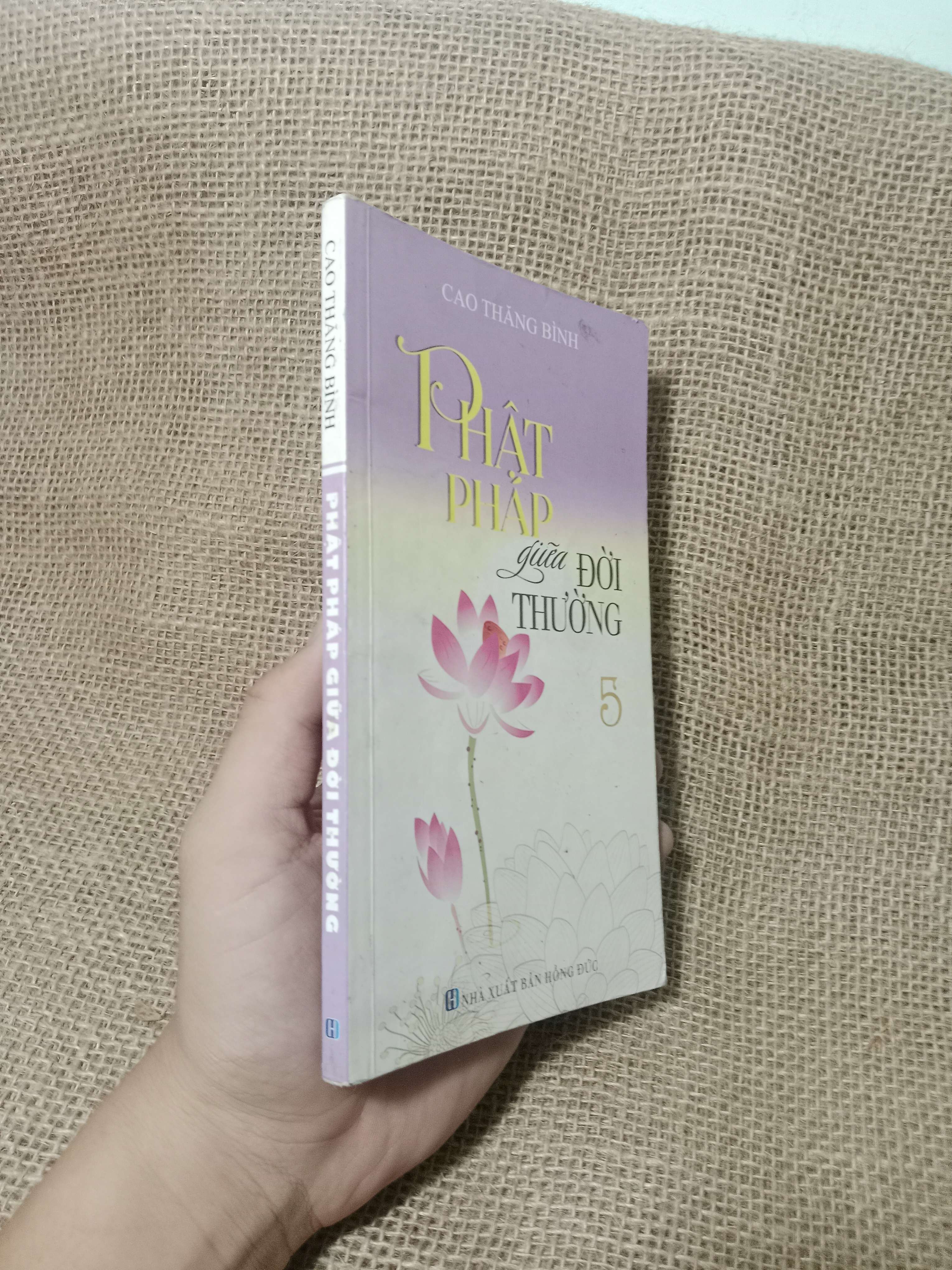 Phật pháp giữa đời thường 5 - Cao Thăng Bình 2019 mới 70%, có chữ, có mộc (Sách tôn giáo - tâm linh) HLSC