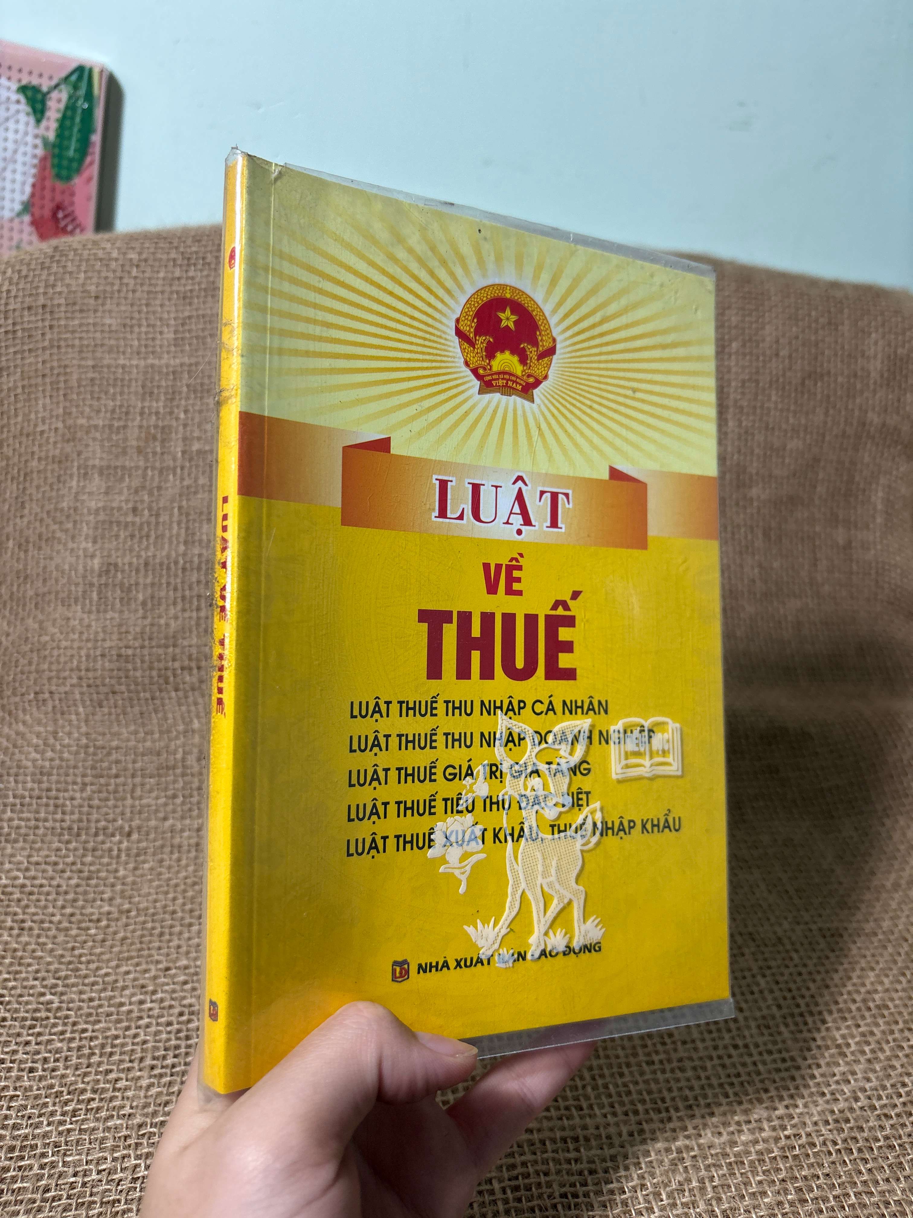 Luật về thuế 2022 mới 80% (Sách chính trị - pháp lý) HLSC