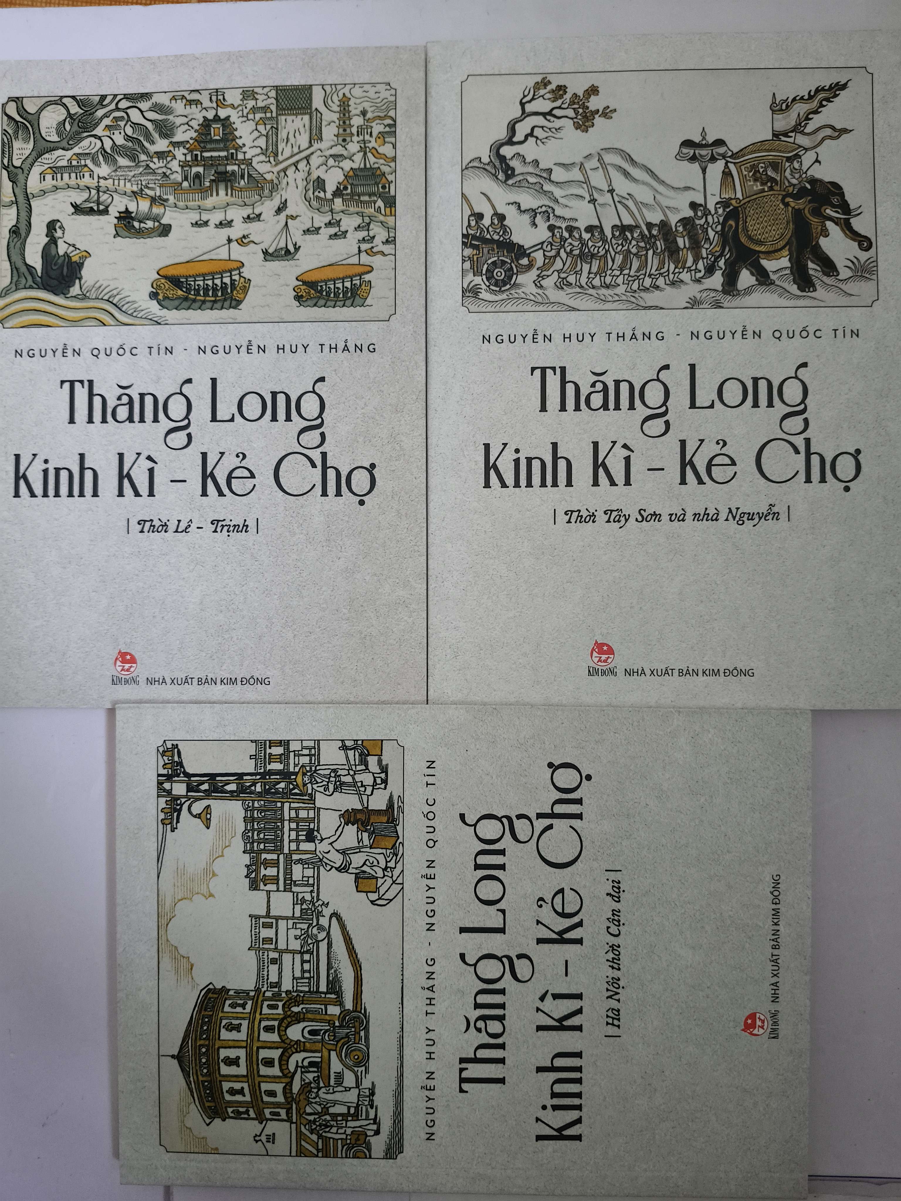 Thăng Long Kinh Kì Kẻ Chợ - Xb 2022 - 538 trang (Lịch sử Việt Nam) ANTQ