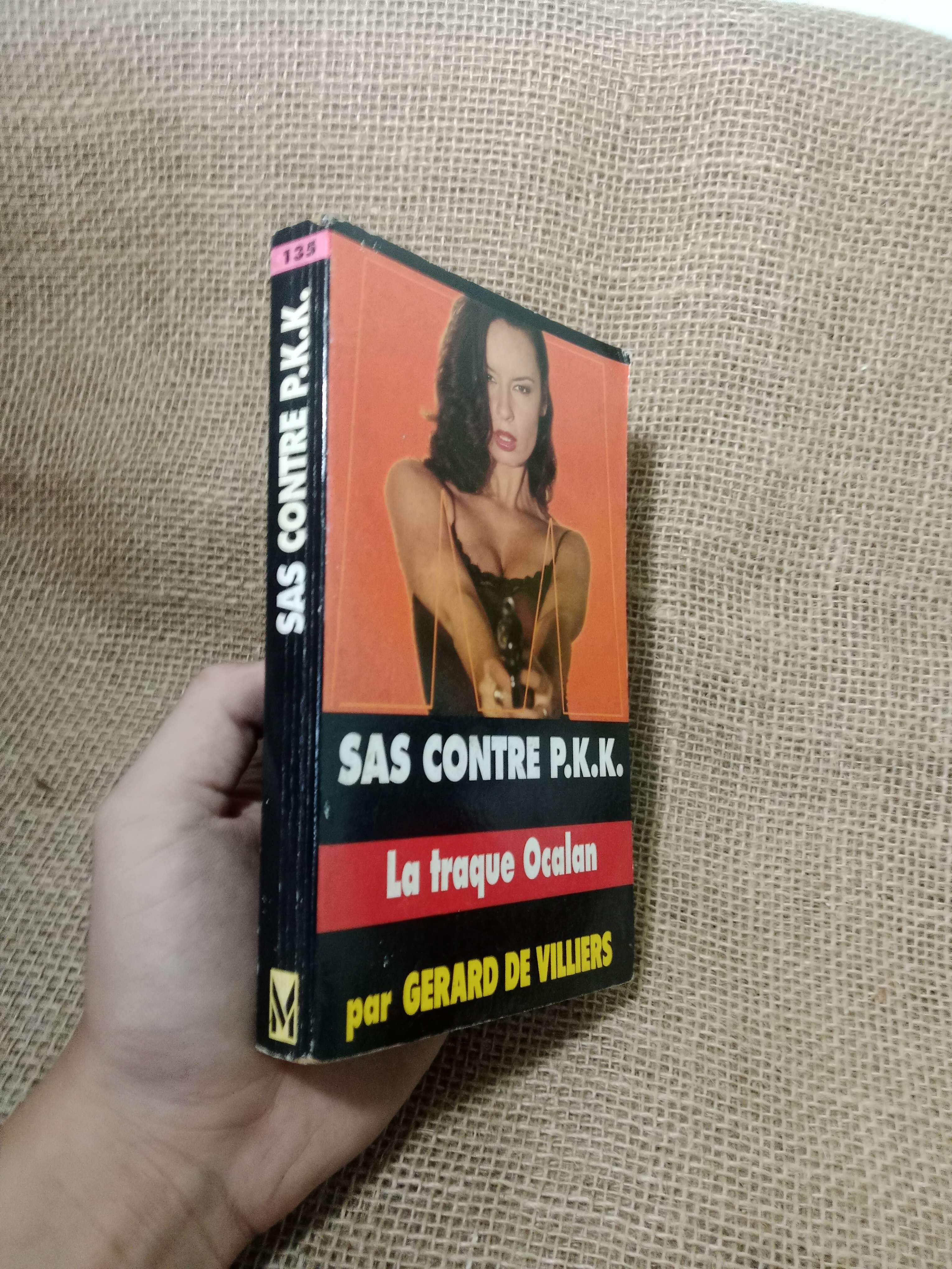SAS contre P.K.K. - Gerard De Villiers 1999 mới 70%, tróc gáy (Sách ngoại) HLSC
