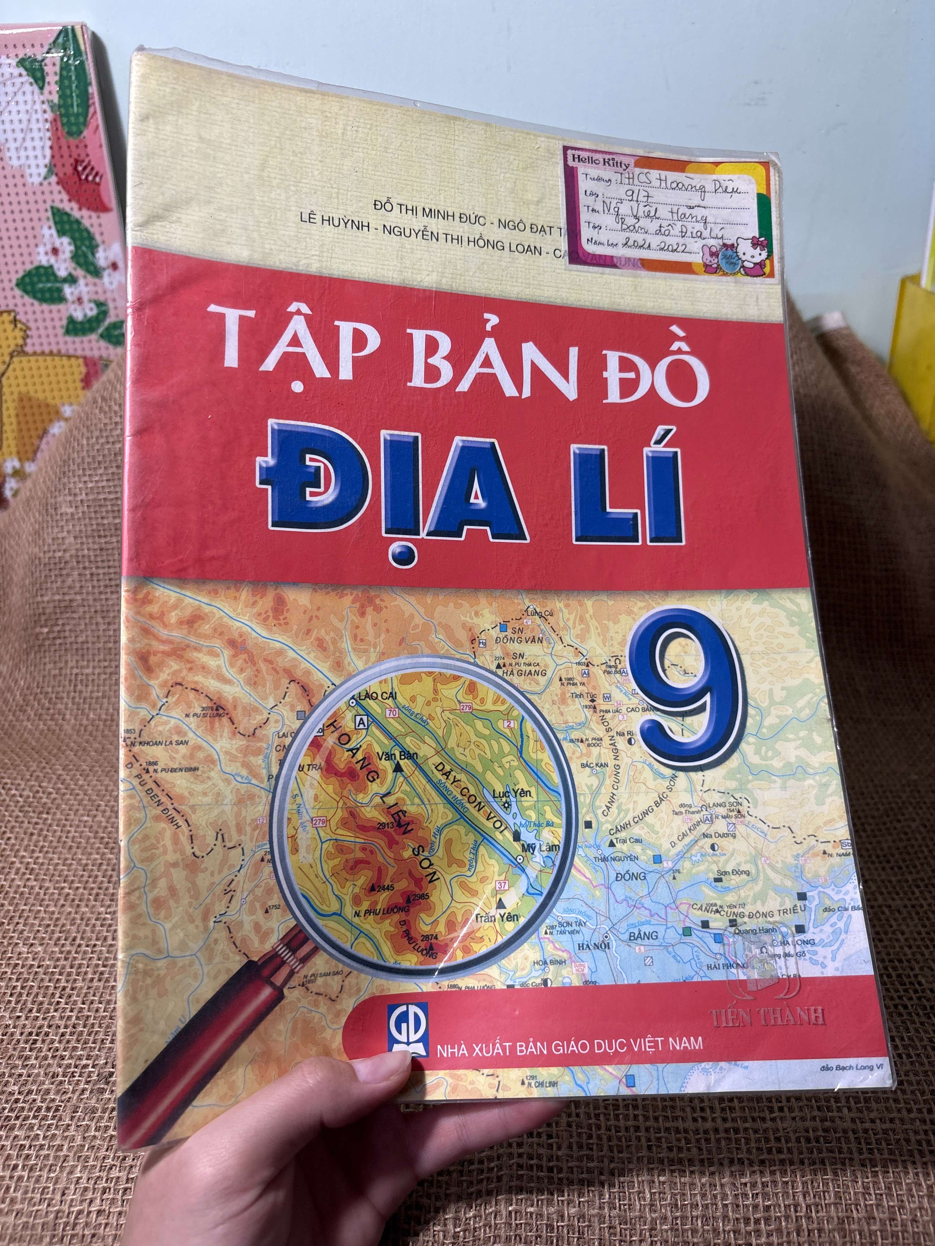 Tập bản đồ địa lí 9 2021 mới 80% (Sách giáo khoa - giáo trình) HLSC
