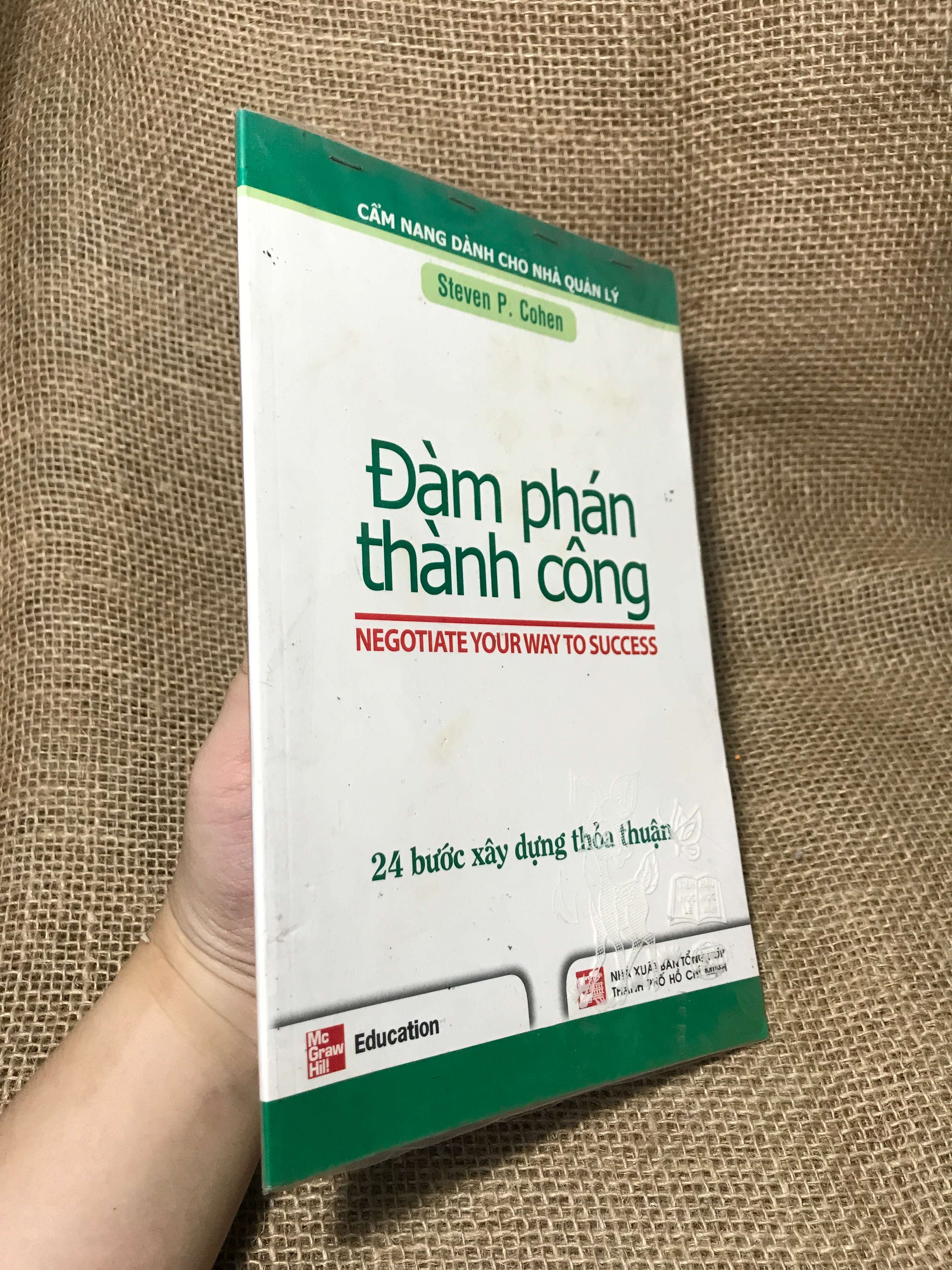 Đàm phán thành công - Steven P.Cohen 2008 mới 70%, highlight (Kinh doanh - Marketing) HCM