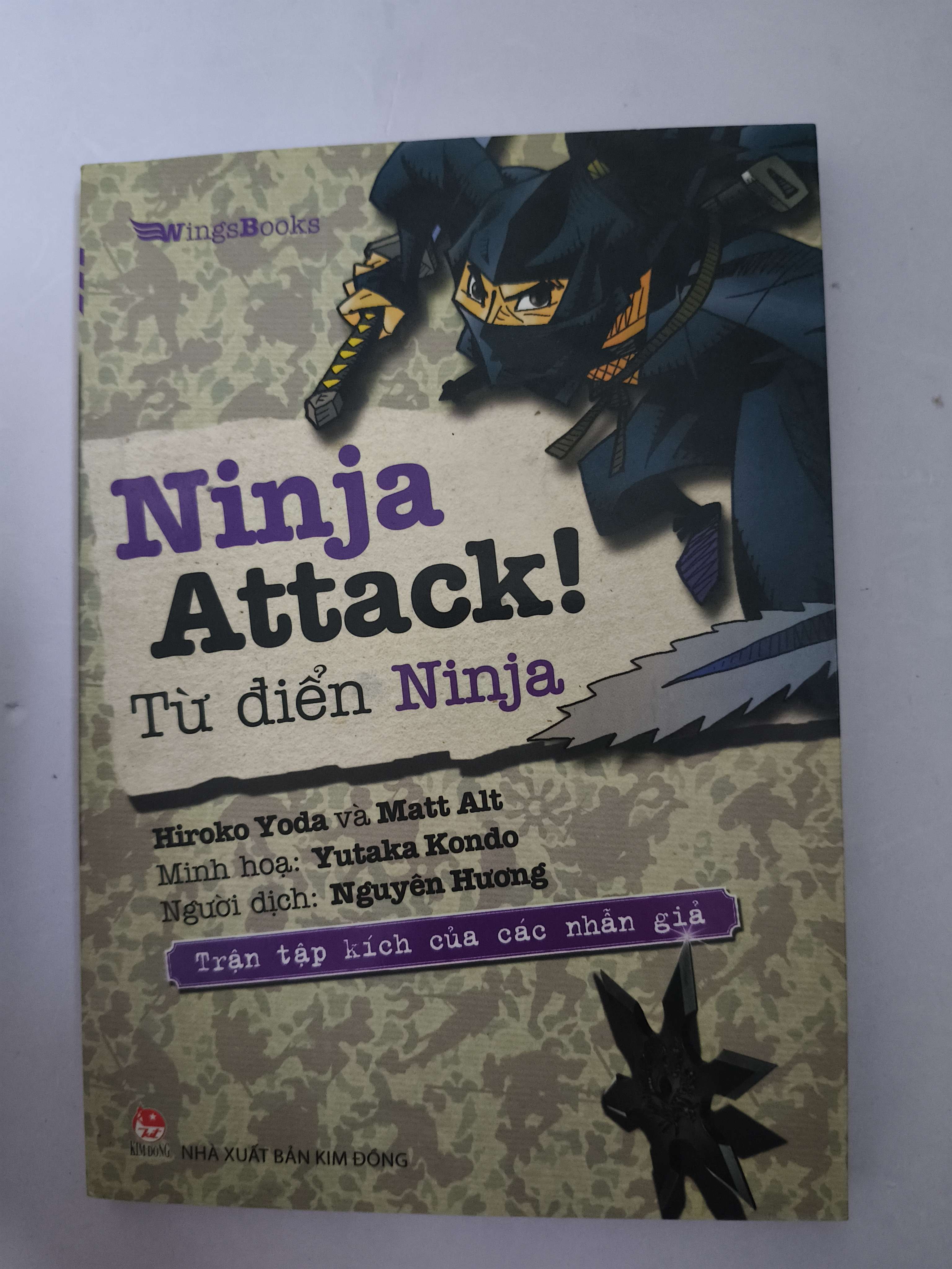 Ninja Attack!: Từ Điển Ninja - Trận Tập Kích Của Các Nhẫn Giả - Xb 2019 - 208 trang (Sách lịch sử - triết học) ANTQ