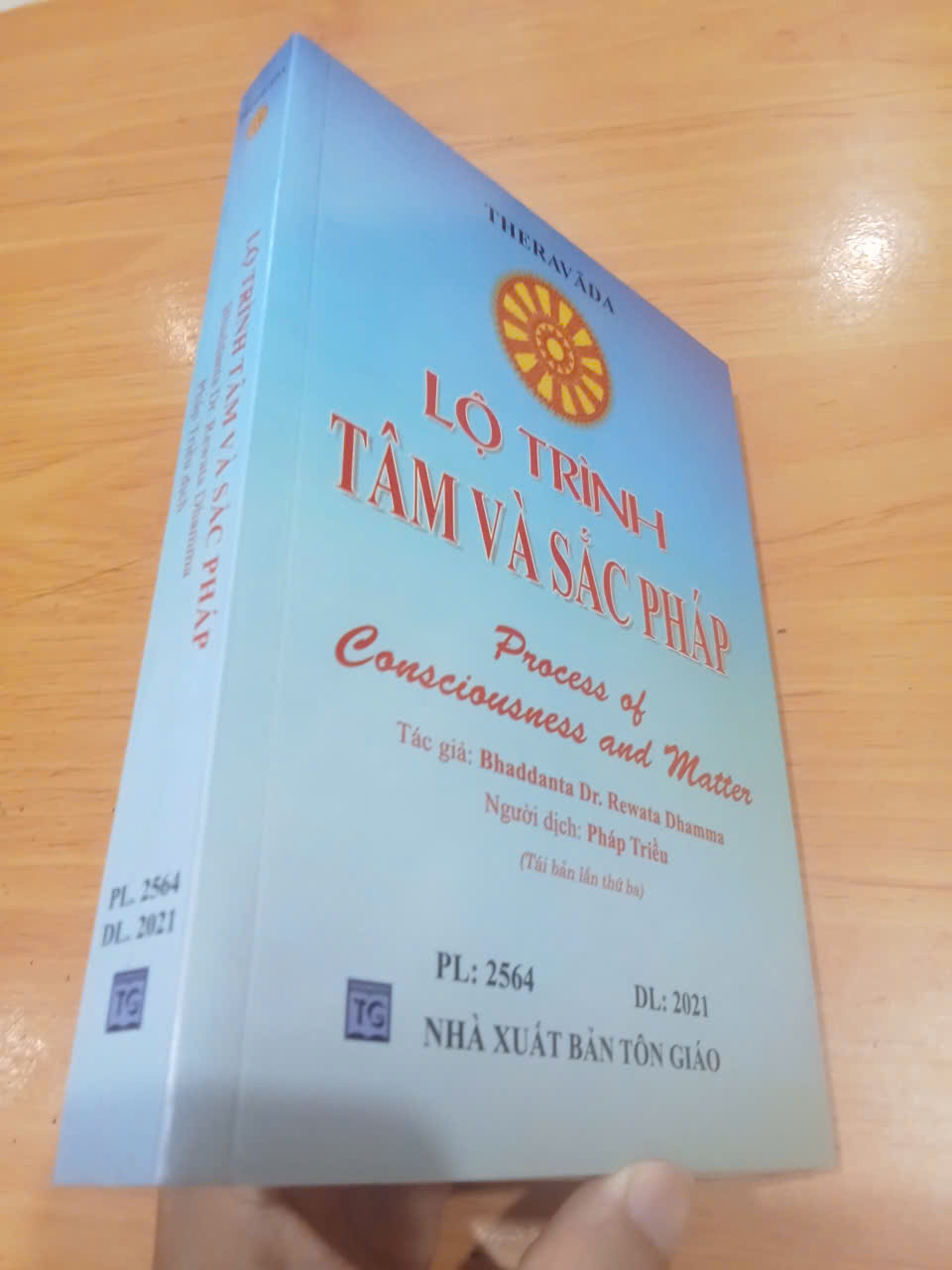 Lộ trình tâm và sắc pháp 2021 mới 80% (Sách tôn giáo - tâm linh) HCM (MVB)