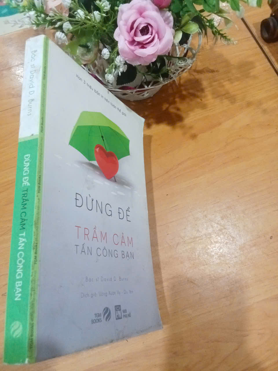 Đừng để trầm cảm tấn công bạn - David D. Burns mới 80% (Sách tâm lý học - giới tính) HCM (MVB)
