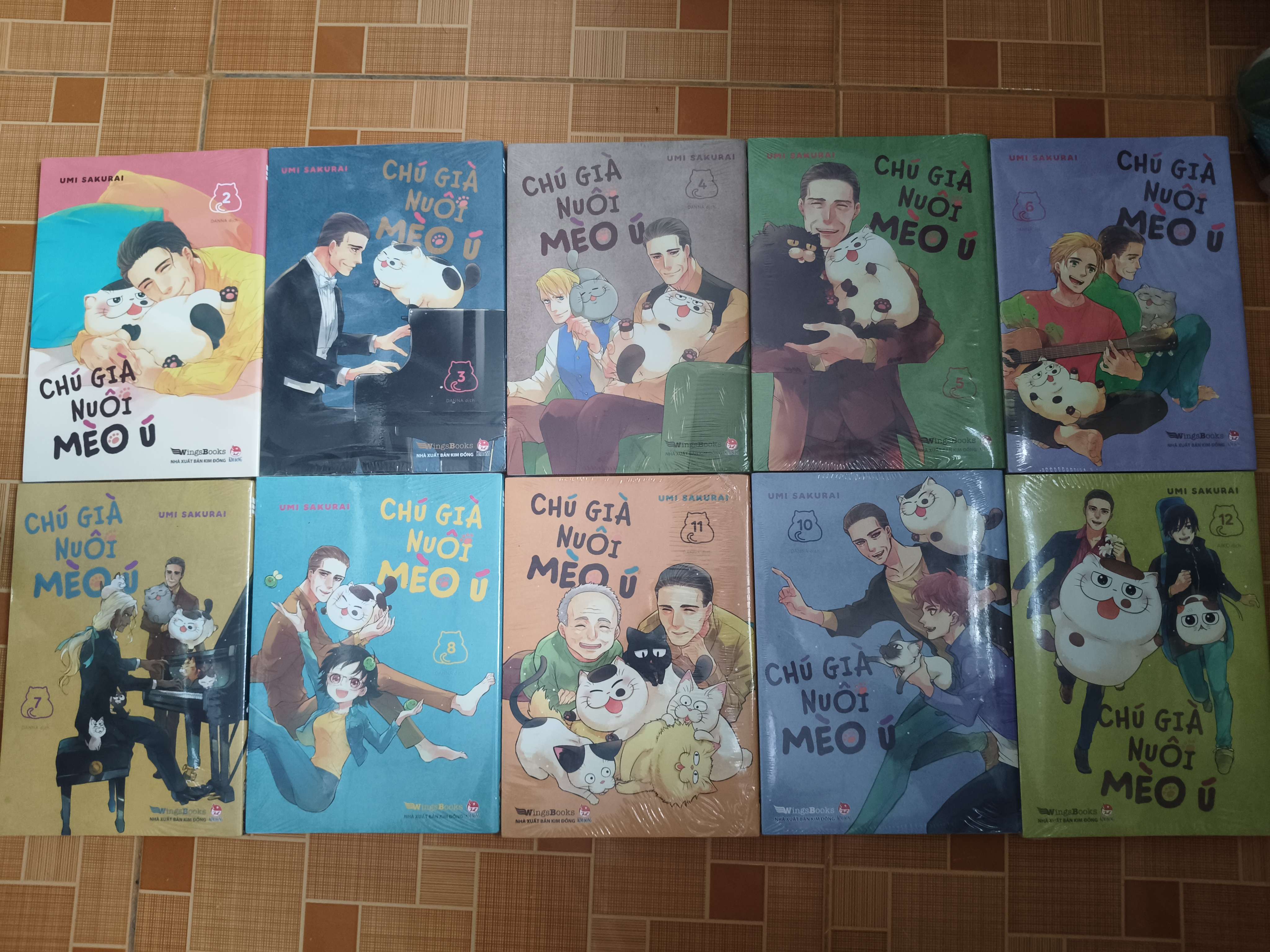 Chú già nuôi nèo ú tập 2 - 12 (thiếu tập 9) (Truyện tranh ) ANTQ