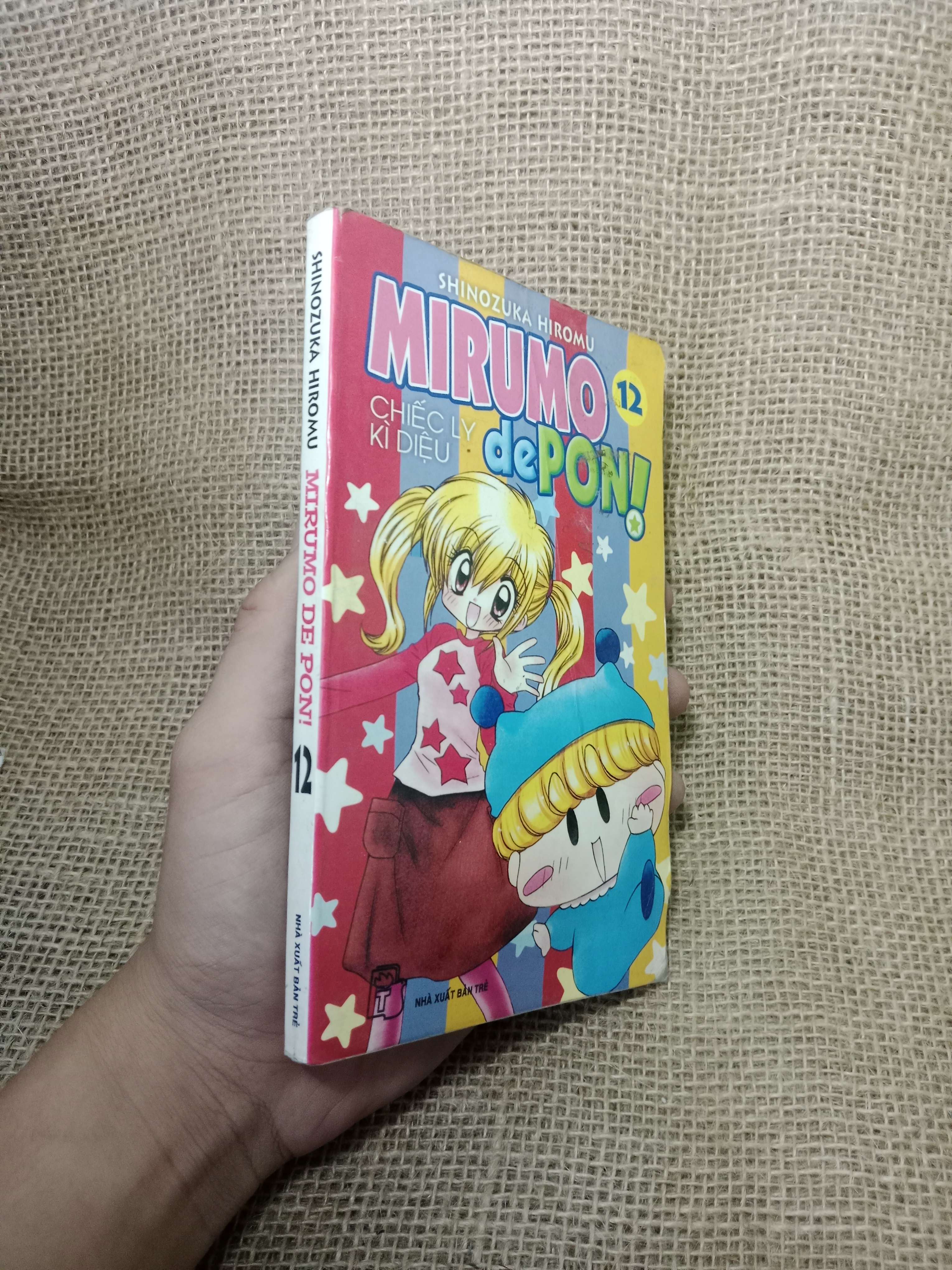 Mirumo De Pon! tập 12: Chiếc ly kì diệu - Shinozuka Hiromu 2006 mới 80% (Truyện tranh ) HLSC