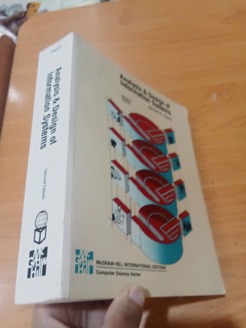 Analysis & Design of Information Systems - James A. Senn 1989 mới 80% (Sách công nghệ thông tin) HCM (MVB)