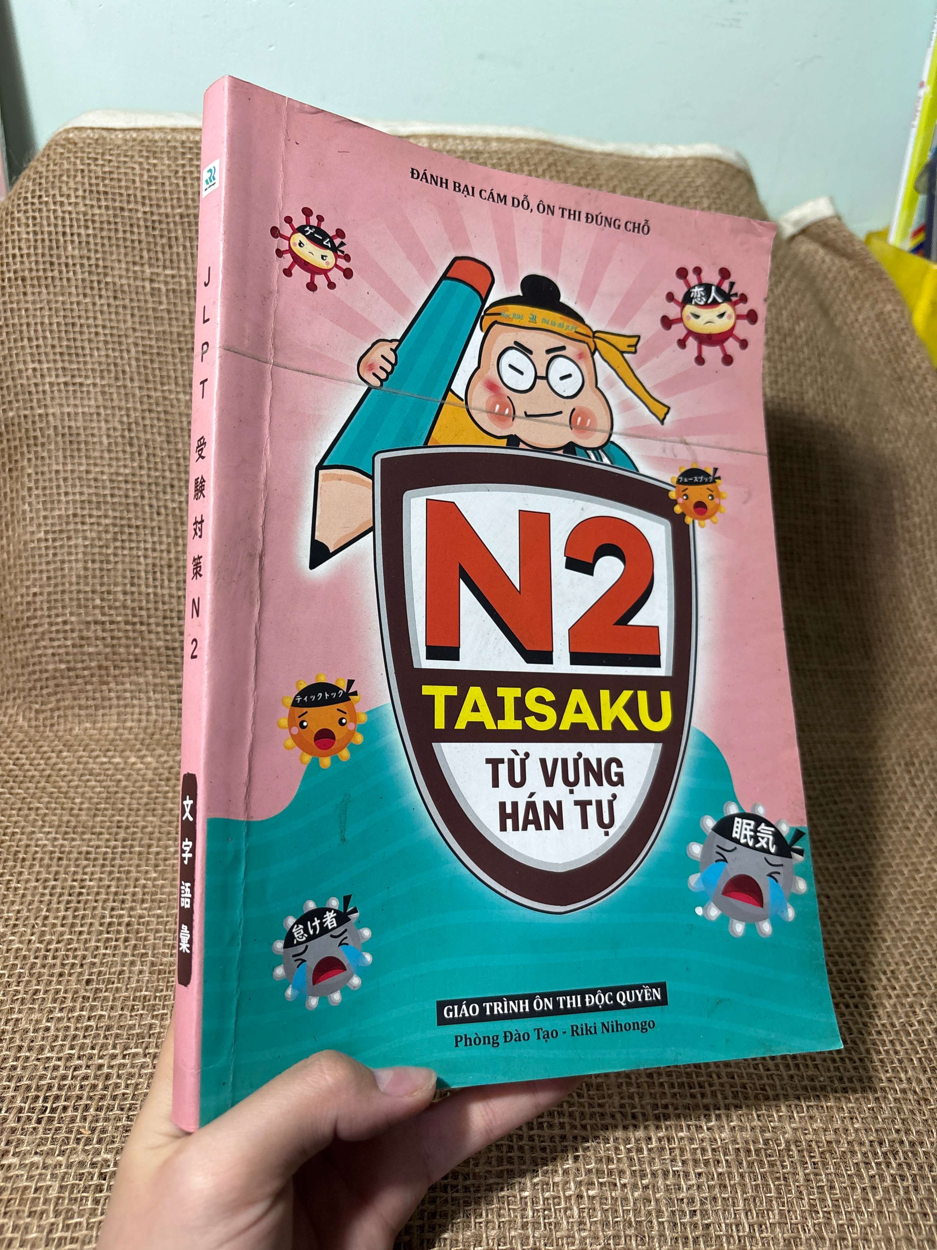 JLPT - N2 Taisaku Từ Vựng Hán Tự mới 80% (Sách học tiếng Nhật) HLSC