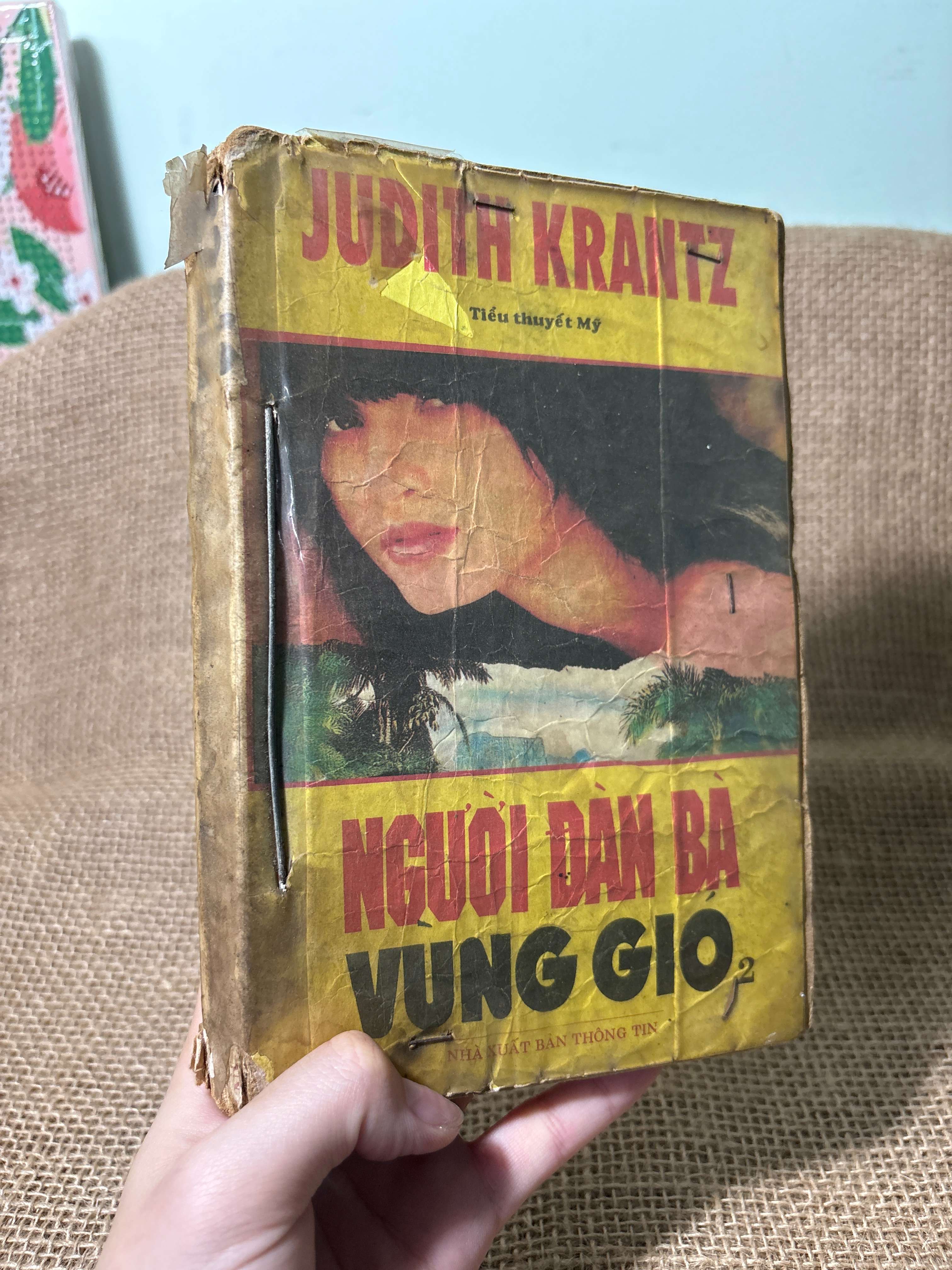 Người đàn bà vùng gió 2 - Judith Krantz 1992 mới 70%, tróc gáy (Sách văn học) HLSC