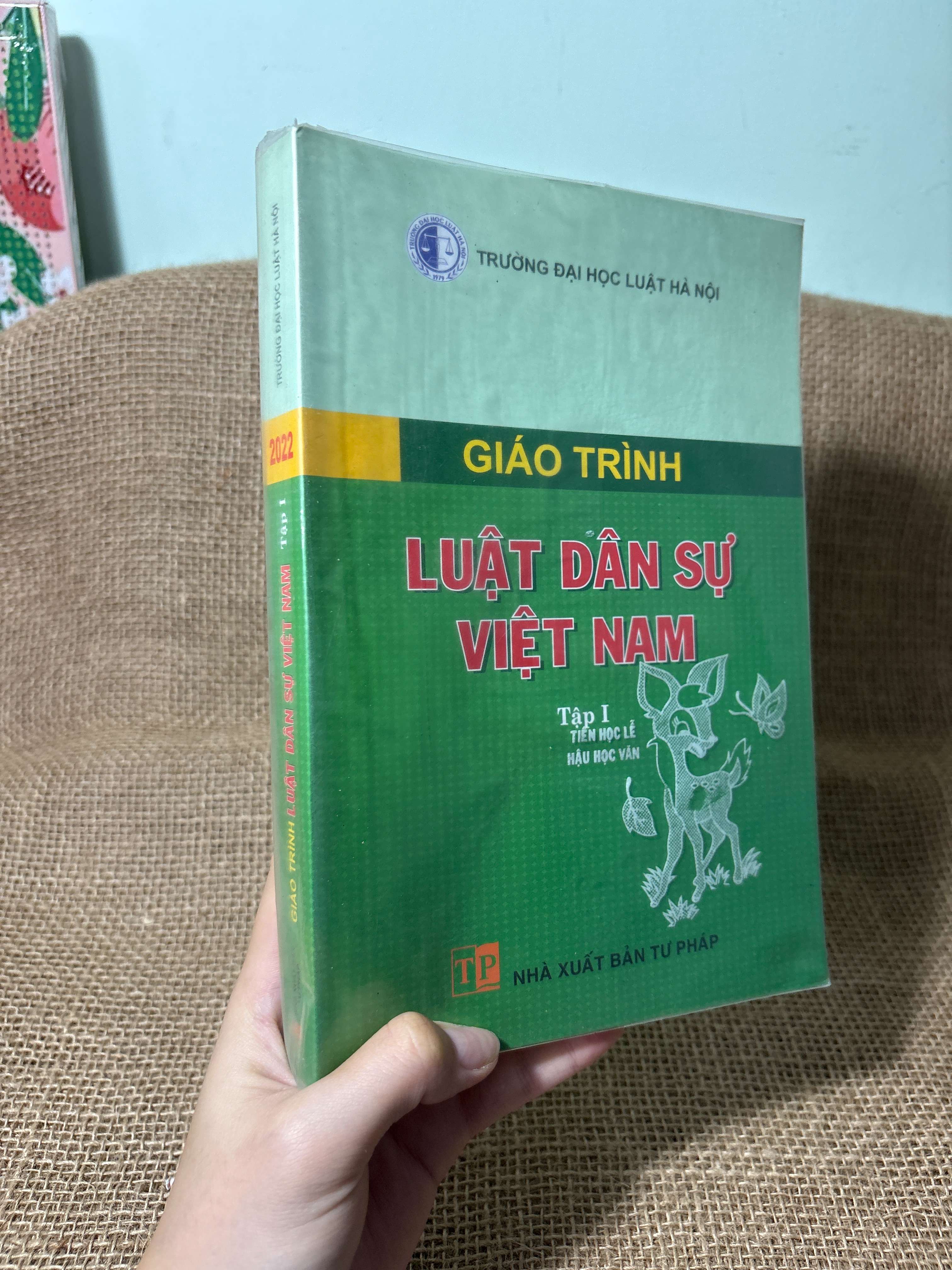 Giáo trình luật dân sự Việt Nam tập 1 2022 mới 80% (Giáo trình đại học - cao đẳng) HLSC
