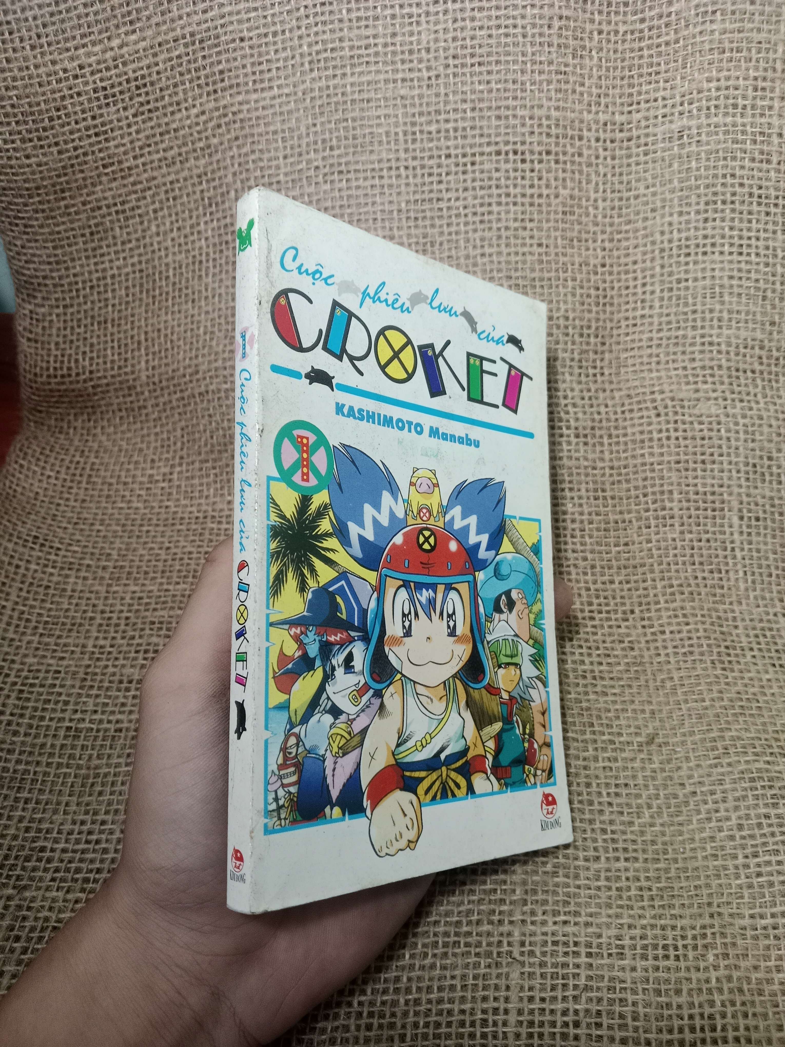 Cuộc phiêu lưu của Croket tập 1 - Kashimoto Manabu mới 80% (Truyện tranh ) HLSC