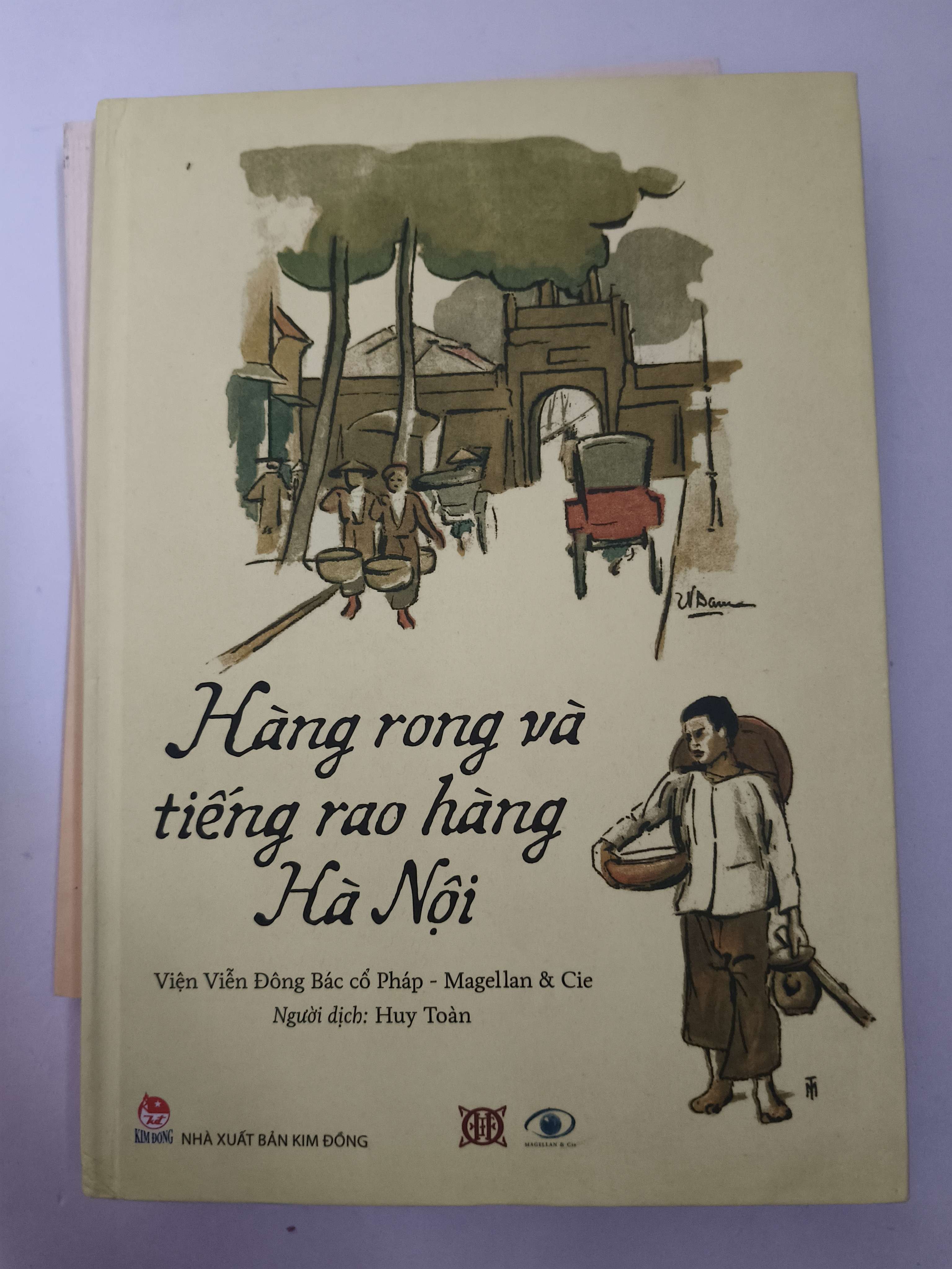 Hàng rong và tiếng rao hàng Hà Nội - Xb  2020 - 70 trang - Bìa cứng (Sách lịch sử - triết học) ANTQ