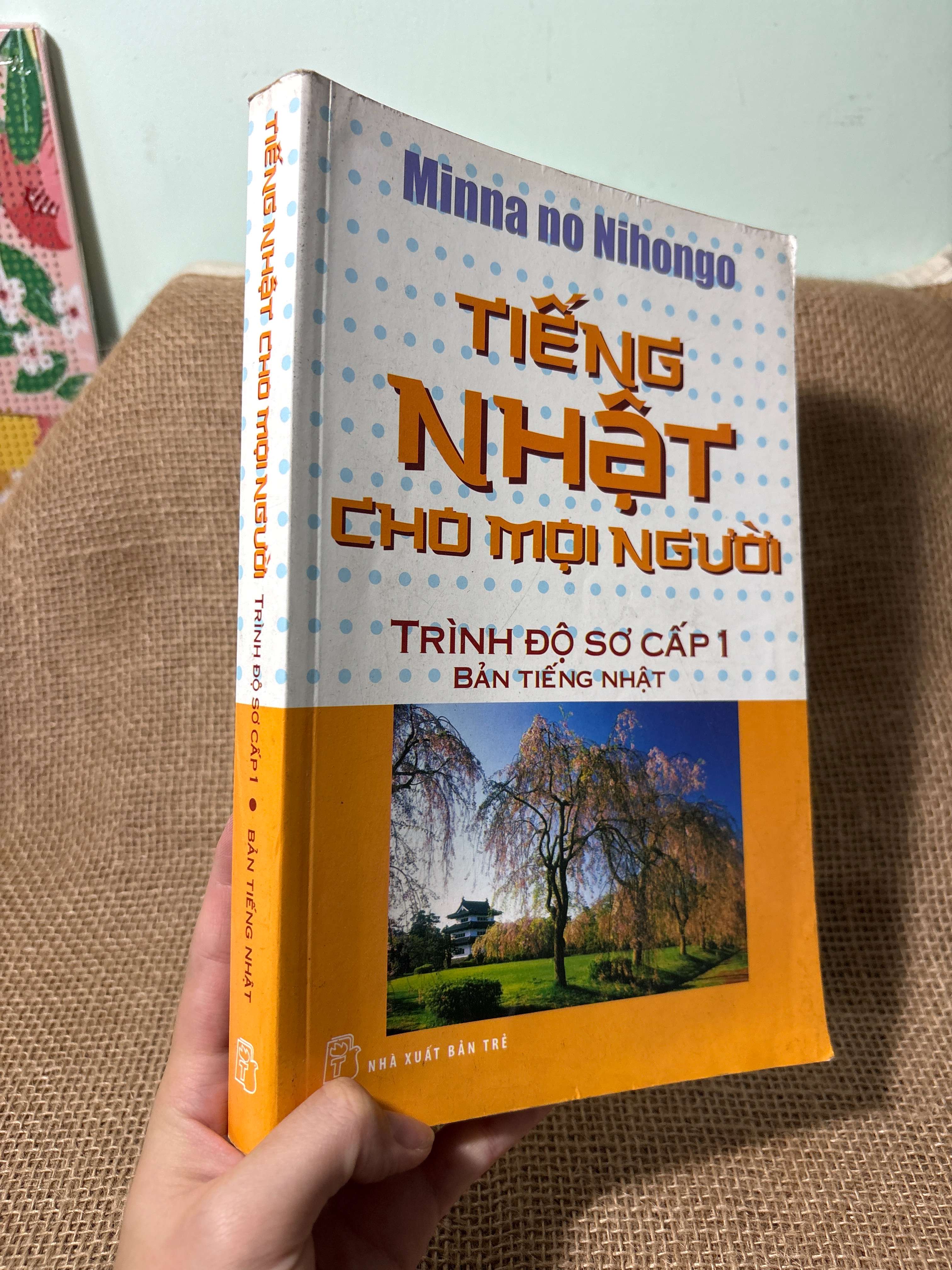 Tiếng Nhật cho mọi người trình độ sơ cấp 1 bản tiếng Nhật 2014 mới 80% (Sách học tiếng Nhật) HLSC