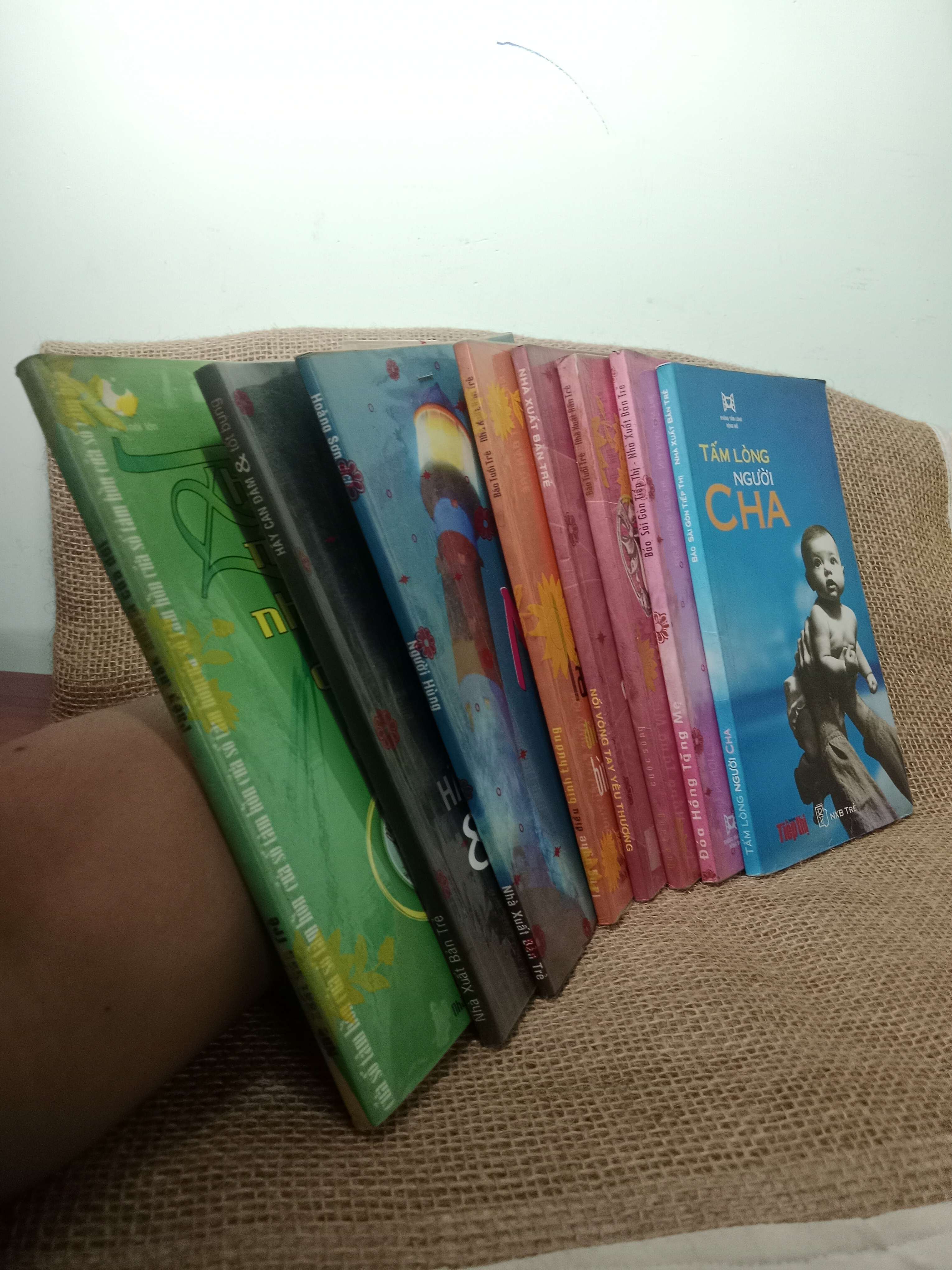 Combo 8 cuốn tuyển tập bài viết từ Báo Sài Gòn tiếp thị, báo tuổi trẻ mới 80% (Sách văn học) HLSC