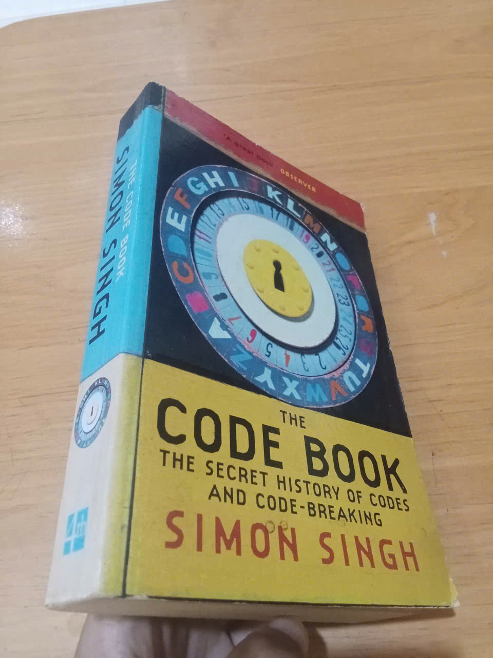 The code book the secret history of codes and code-breaking - SImon Singh 1999 mới 70%, bị ẩm (Sách ngoại) HCM (MVB)
