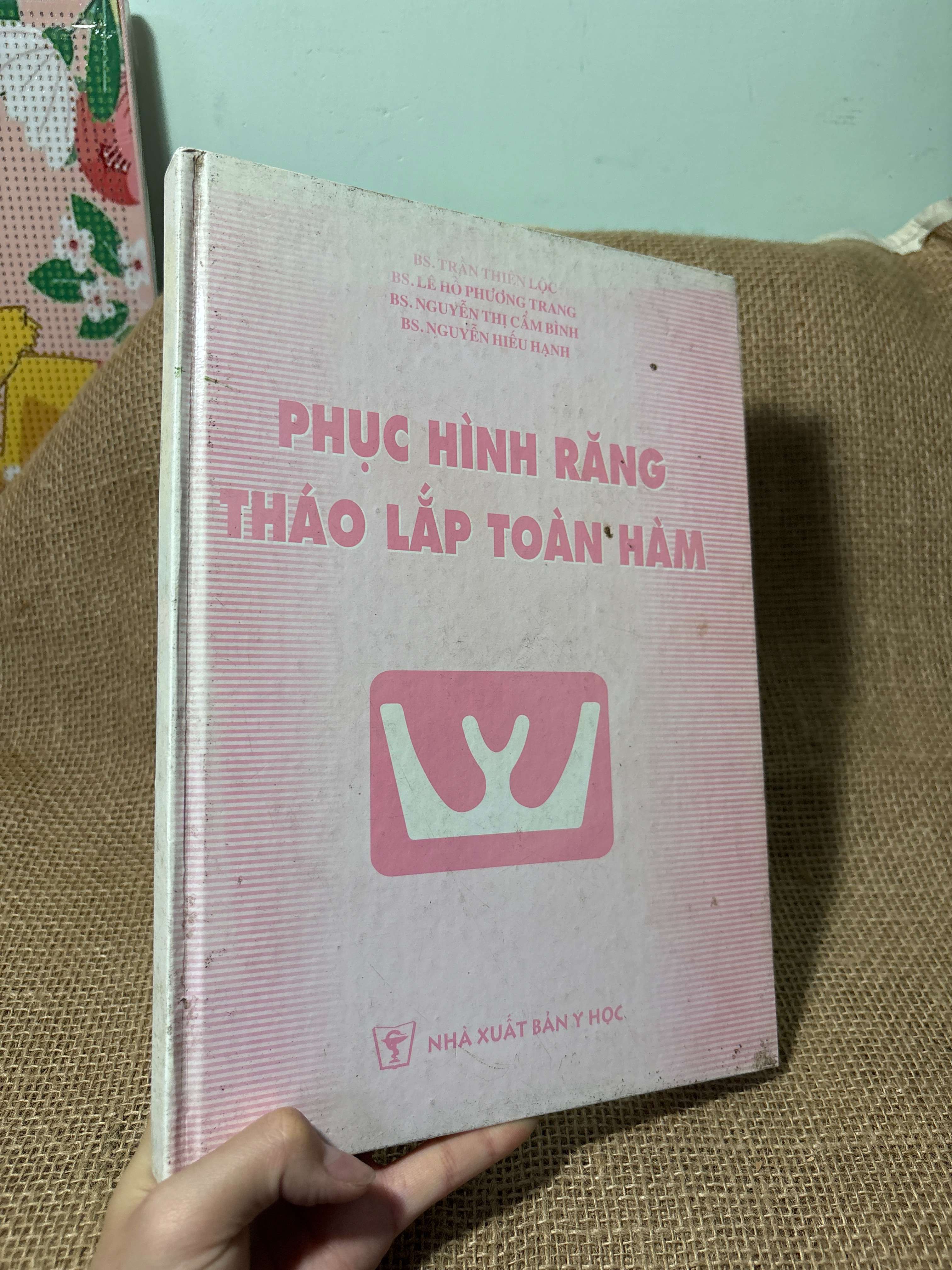 Phục hình răng tháo lắp toàn hàm 2005 bìa cứng mới 80% (Giáo trình đại học - cao đẳng) HLSC