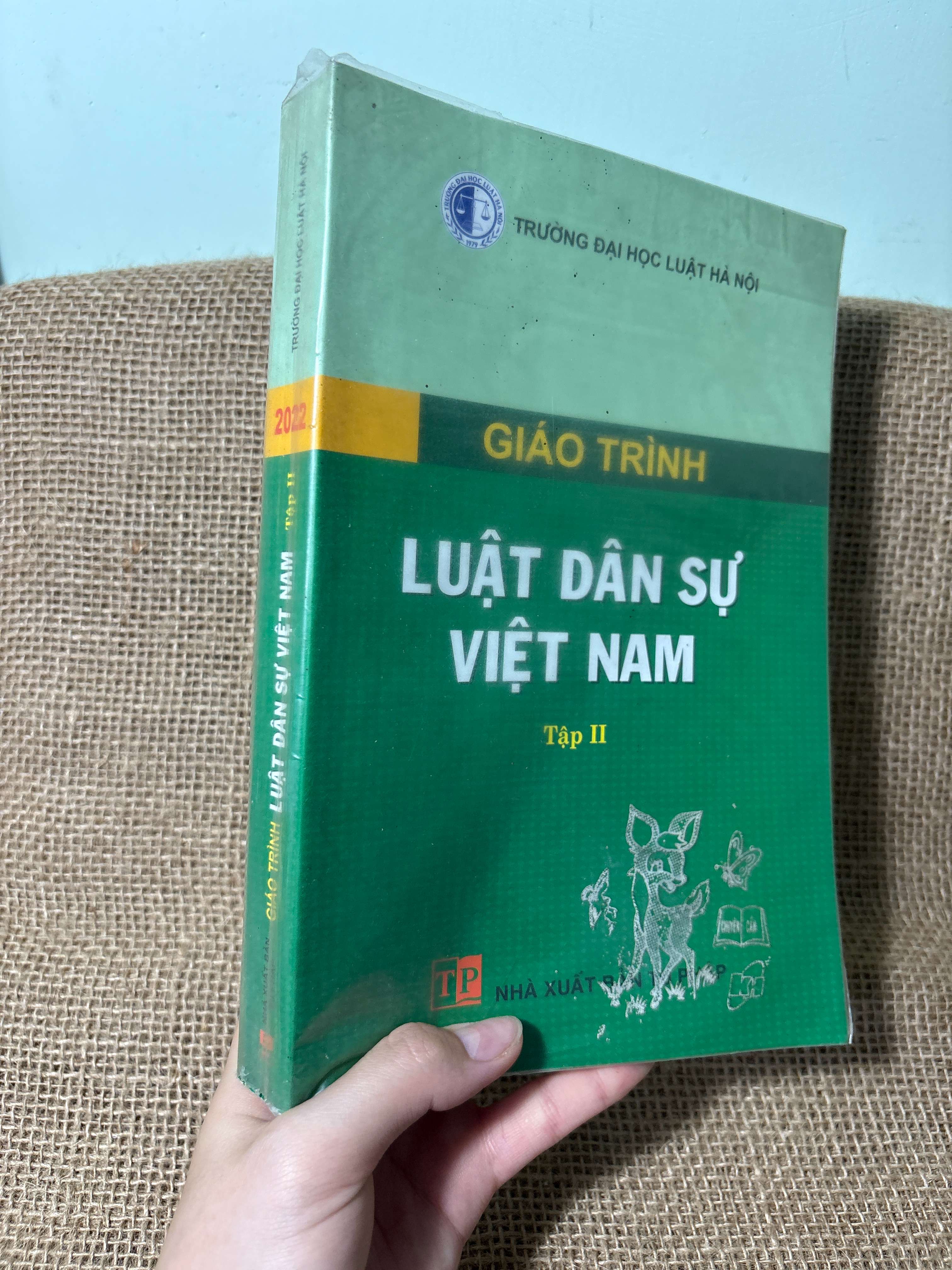 Giáo trình luật dân sự Việt Nam tập 2 2022 mới 80% (Giáo trình đại học - cao đẳng) HLSC