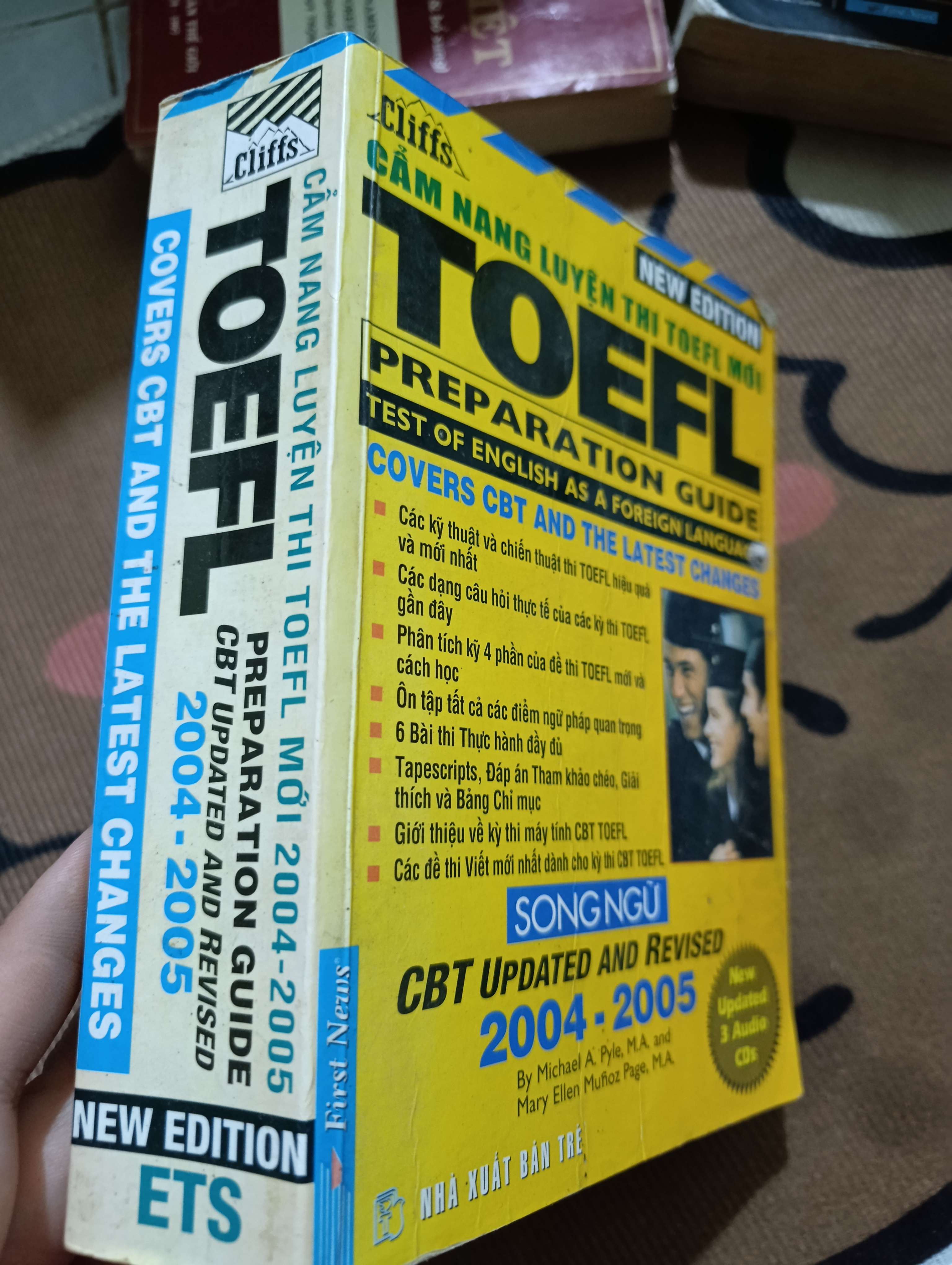 Cẩm nang luyện thi Toefl mới 2004-2005 2006 (Sách tự học tiếng Anh) Mới 80% GZB