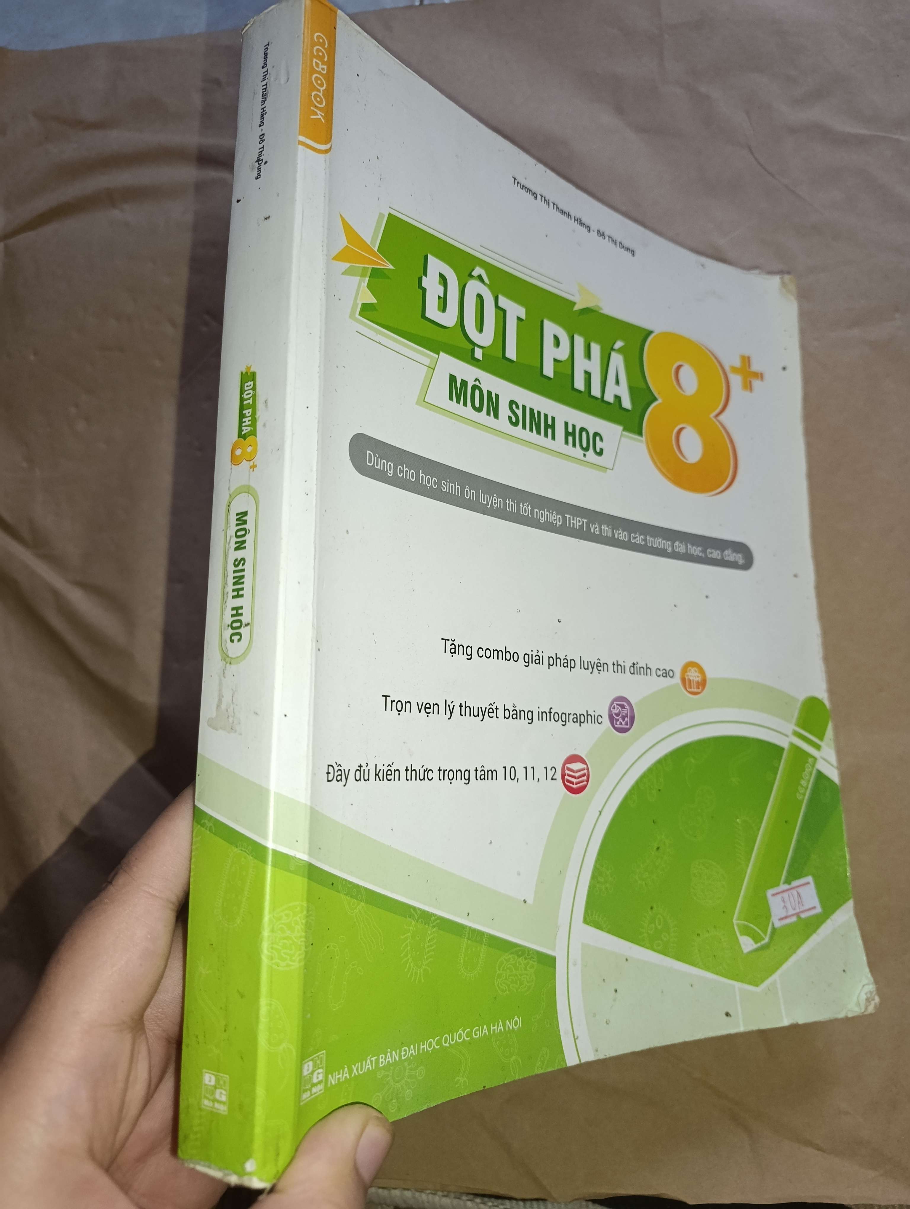Đột phá 8+ môn Sinh học - Trương Thị Thanh Hồng, Đỗ Thị Sang 2020 (Tham khảo - luyện thi) Mới 80% GZB