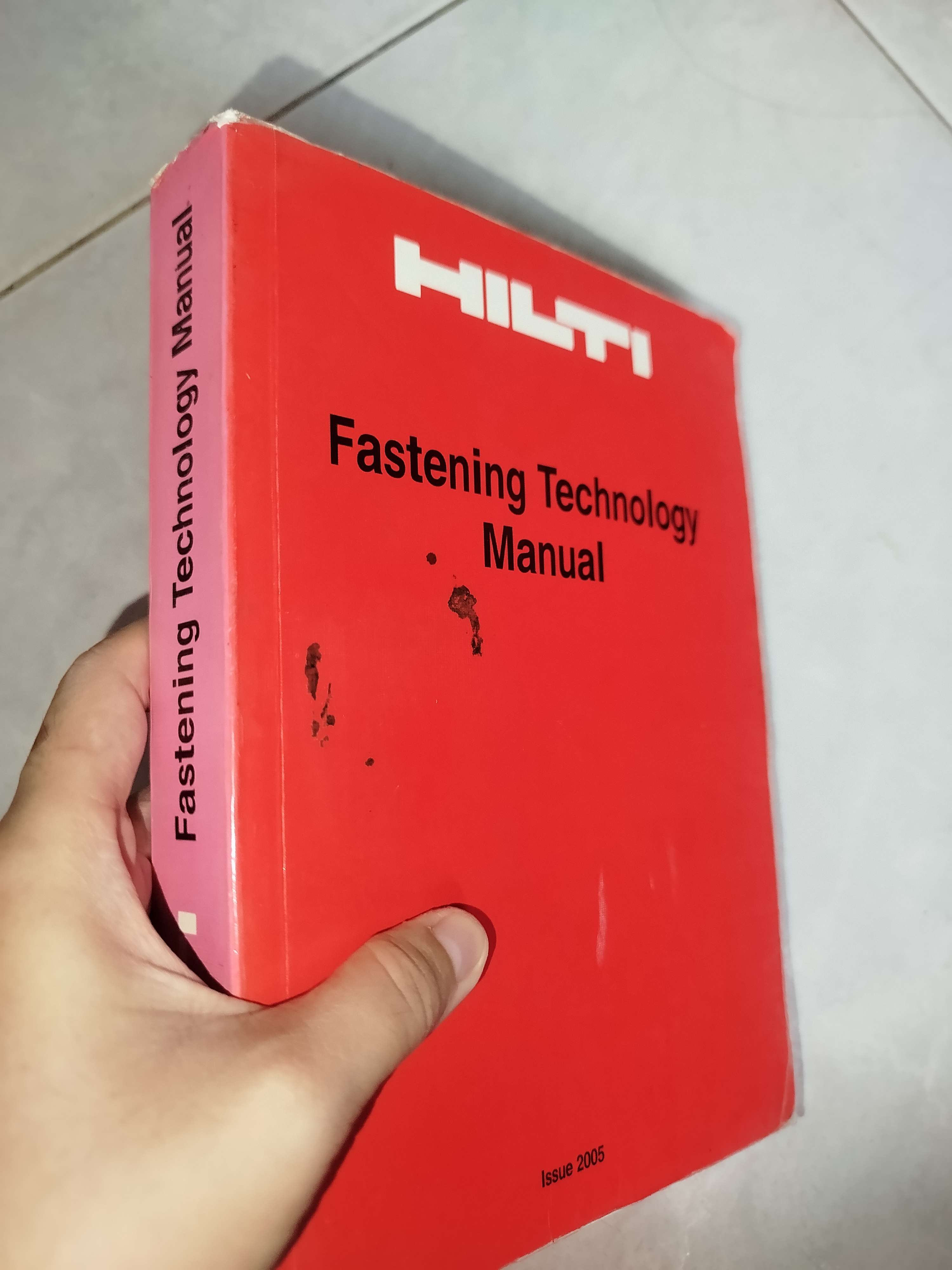 Fastening technology manual 2005 (Sách giáo khoa - giáo trình) Mới 80% GZB