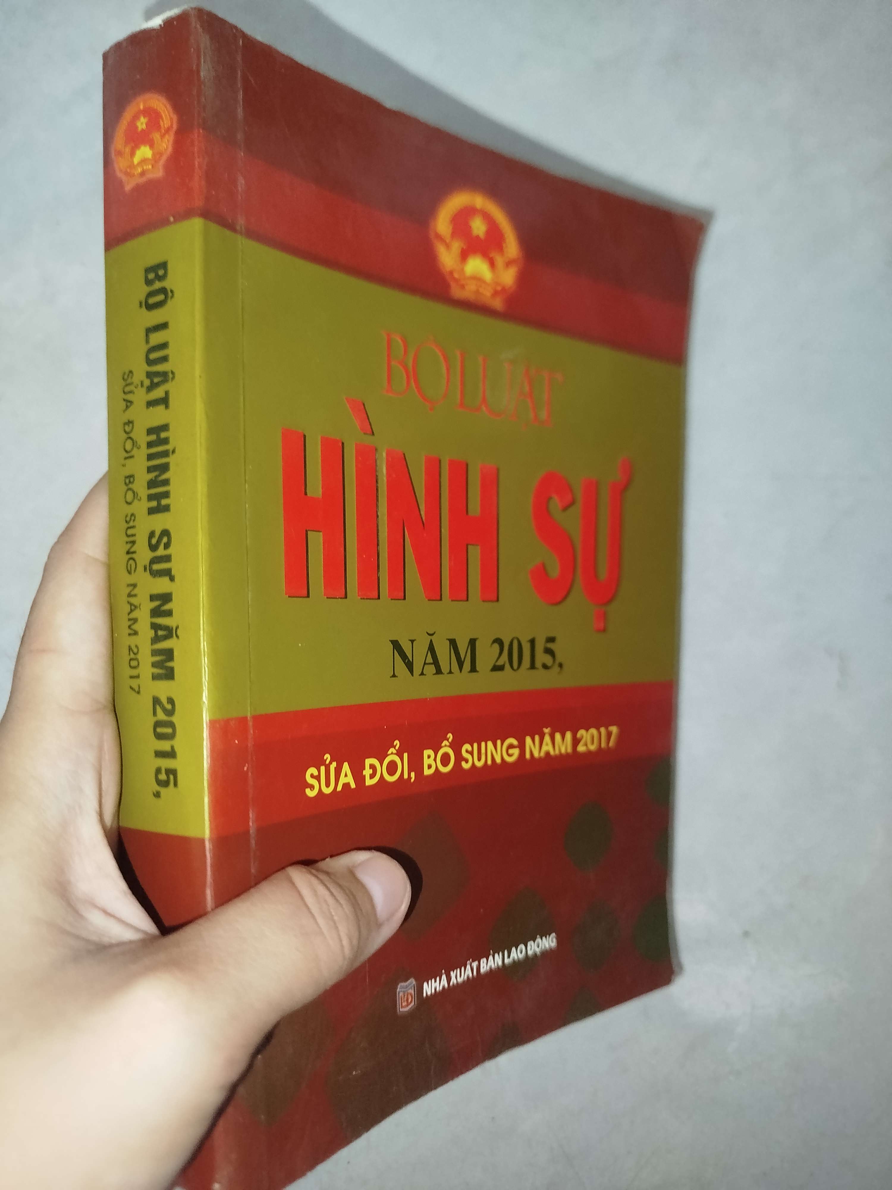 Bộ luật hình sự năm 2015, sửa đổi, bổ sung năm 2017 2017 (Sách chính trị - pháp lý) Mới 80% GZB
