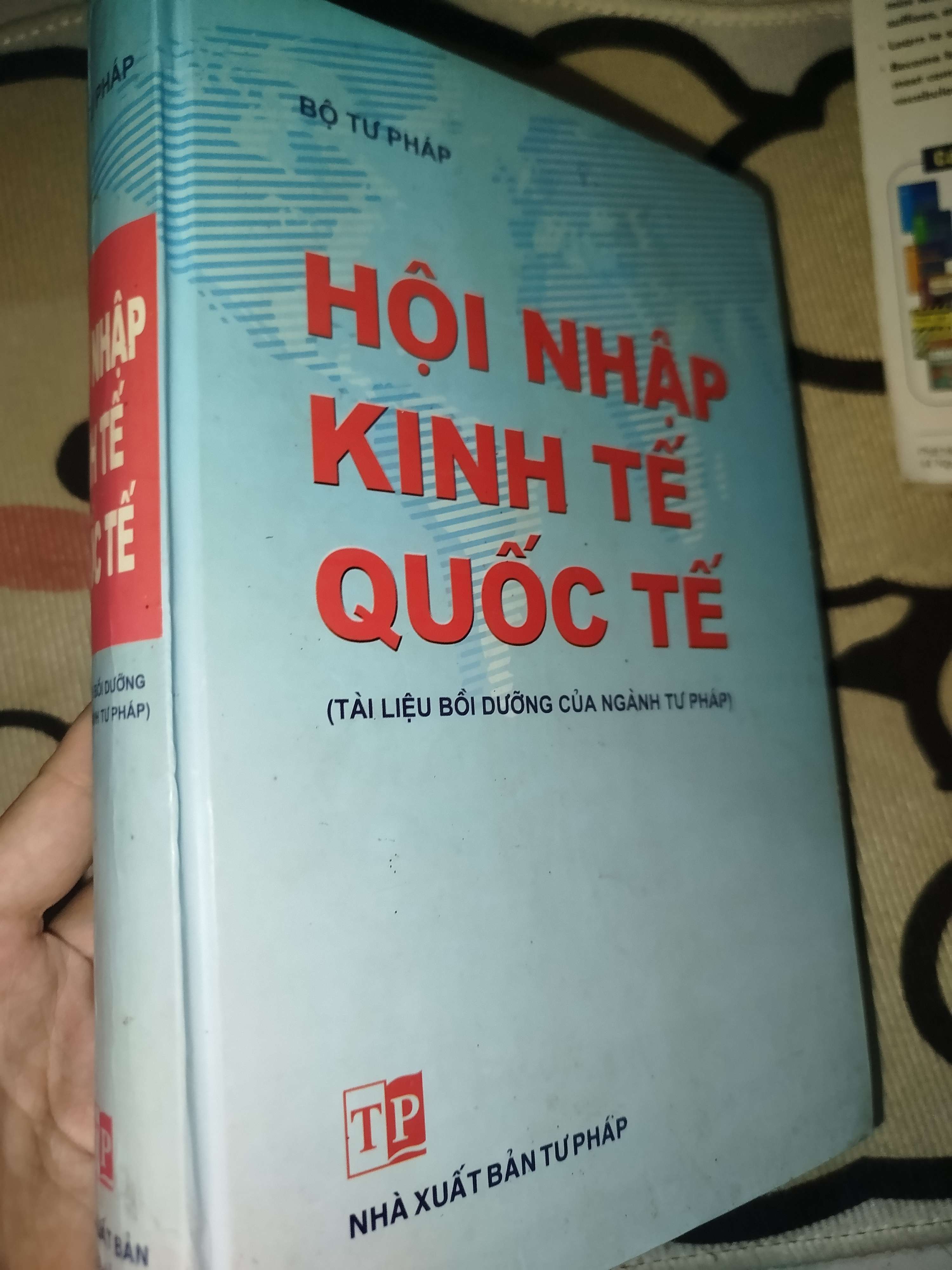 Hội nhập kinh tế quốc tế (Tài liệu bồi dưỡng của ngành tư pháp) - Bộ tư pháp 2006 (Sách giáo khoa - giáo trình) Mới 80% GZB