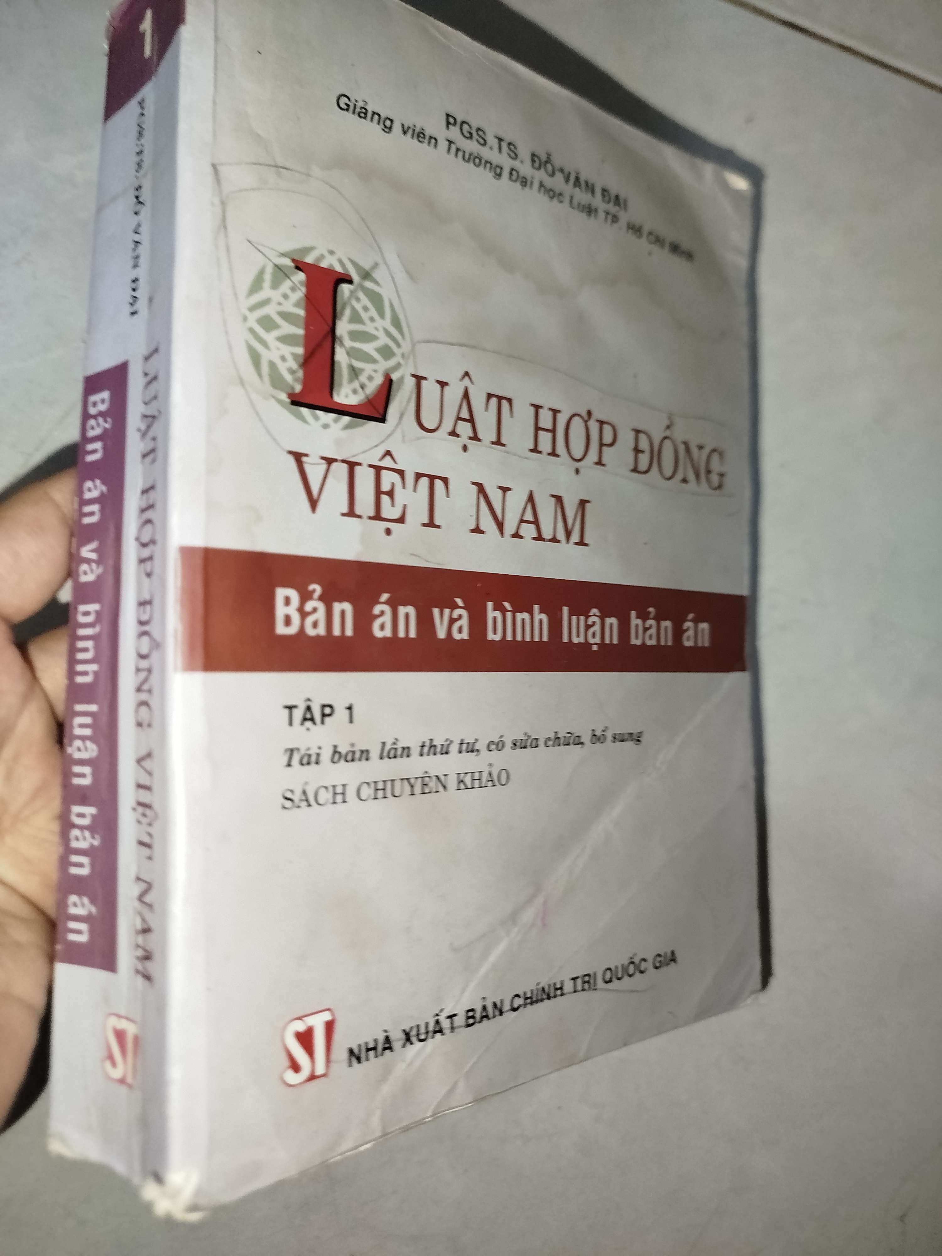 Luật hợp đồng Việt Nam bản án và bình luận bản án tập 1 - Đỗ Văn Đại 2013 (Sách chính trị - pháp lý) Mới 80% GZB