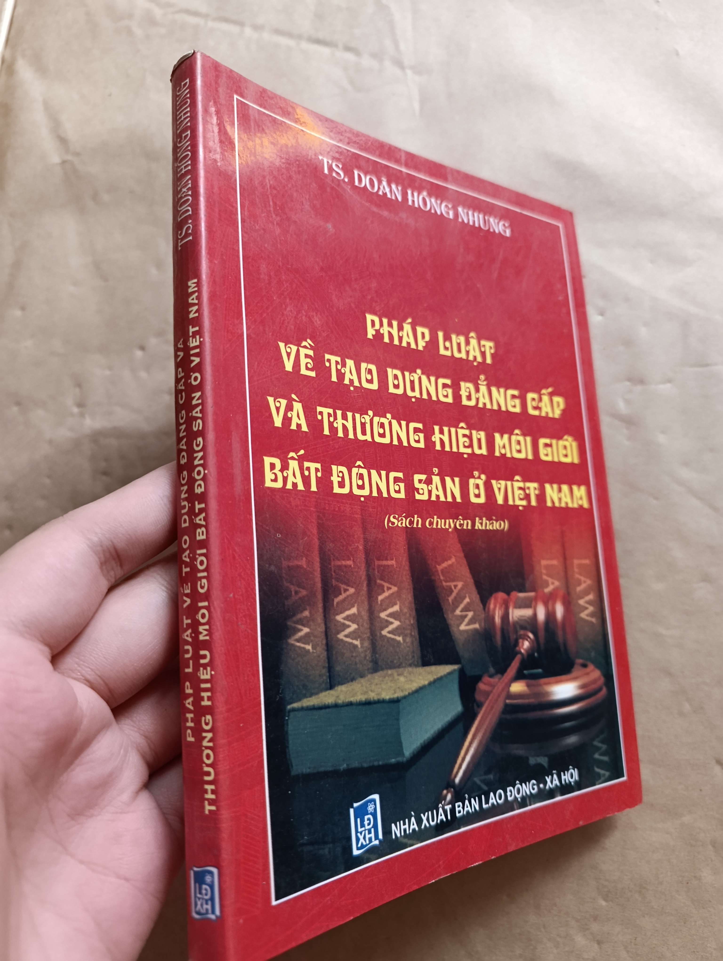 Pháp luật về tạo dựng đẳng cấp và thương hiệu môi giới bất động sản ở Việt Nam - Doãng Hồng Nhung 2010 (Sách chính trị - pháp lý) Mới 80% GZB