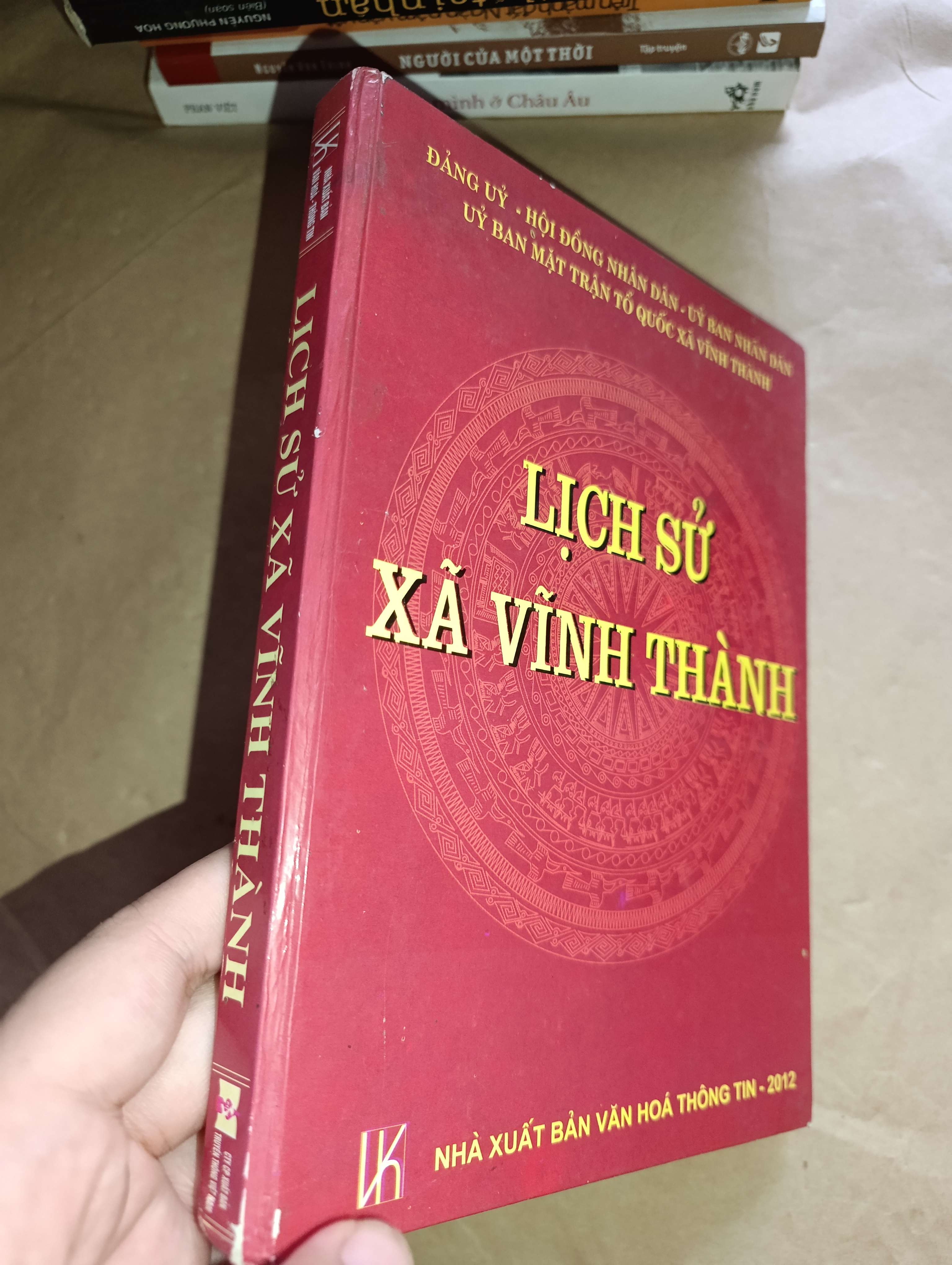 Lịch sử xã Vĩnh Thành 2012 (Sách lịch sử - triết học) Mới 80% GZB