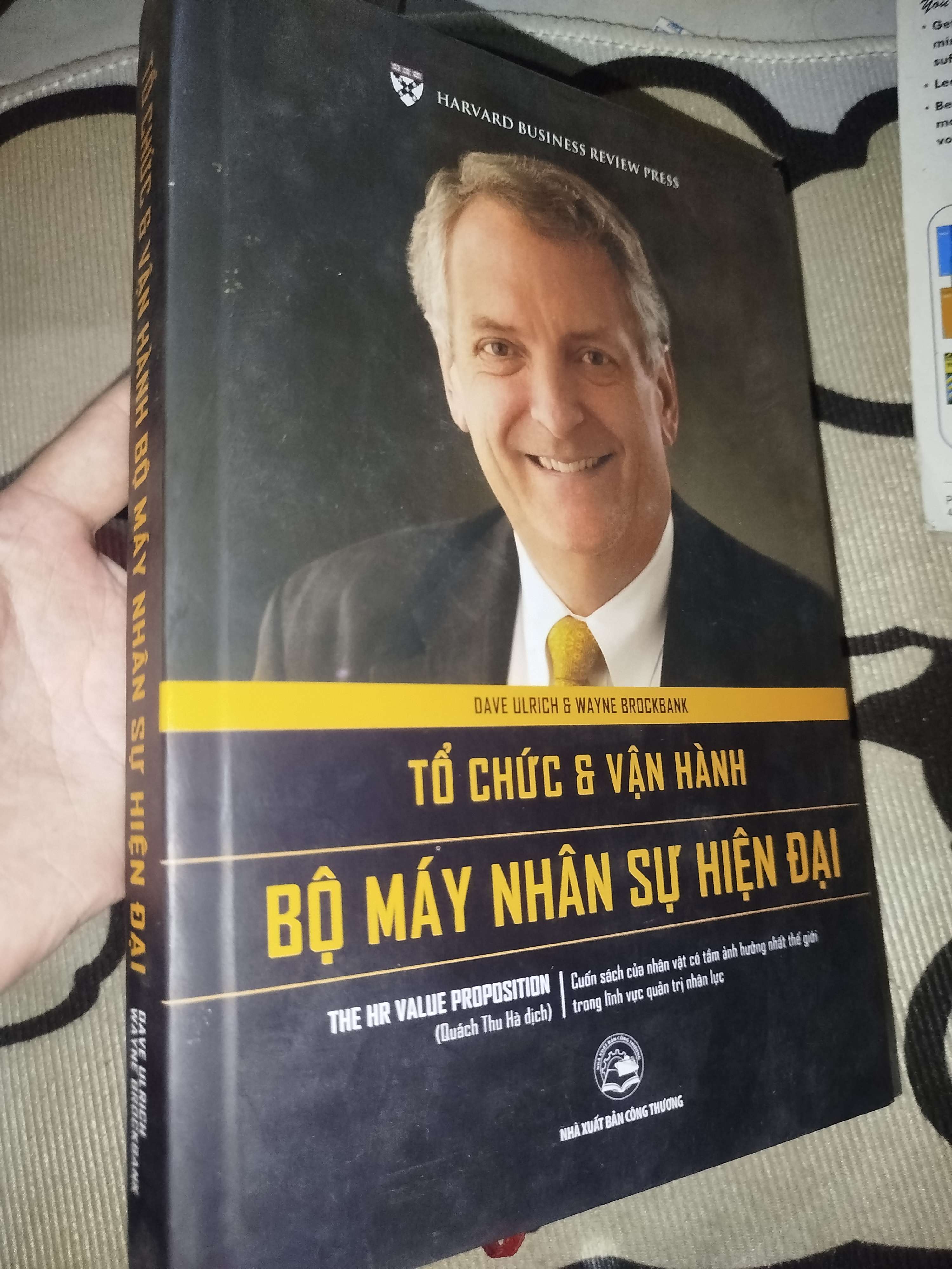 Tổ chức & vận hành bộ máy nhân sự hiện đại - Dave Ulrich, Wayne Brockbank 2019 (Quản trị - lãnh đạo) Mới 80% GZB