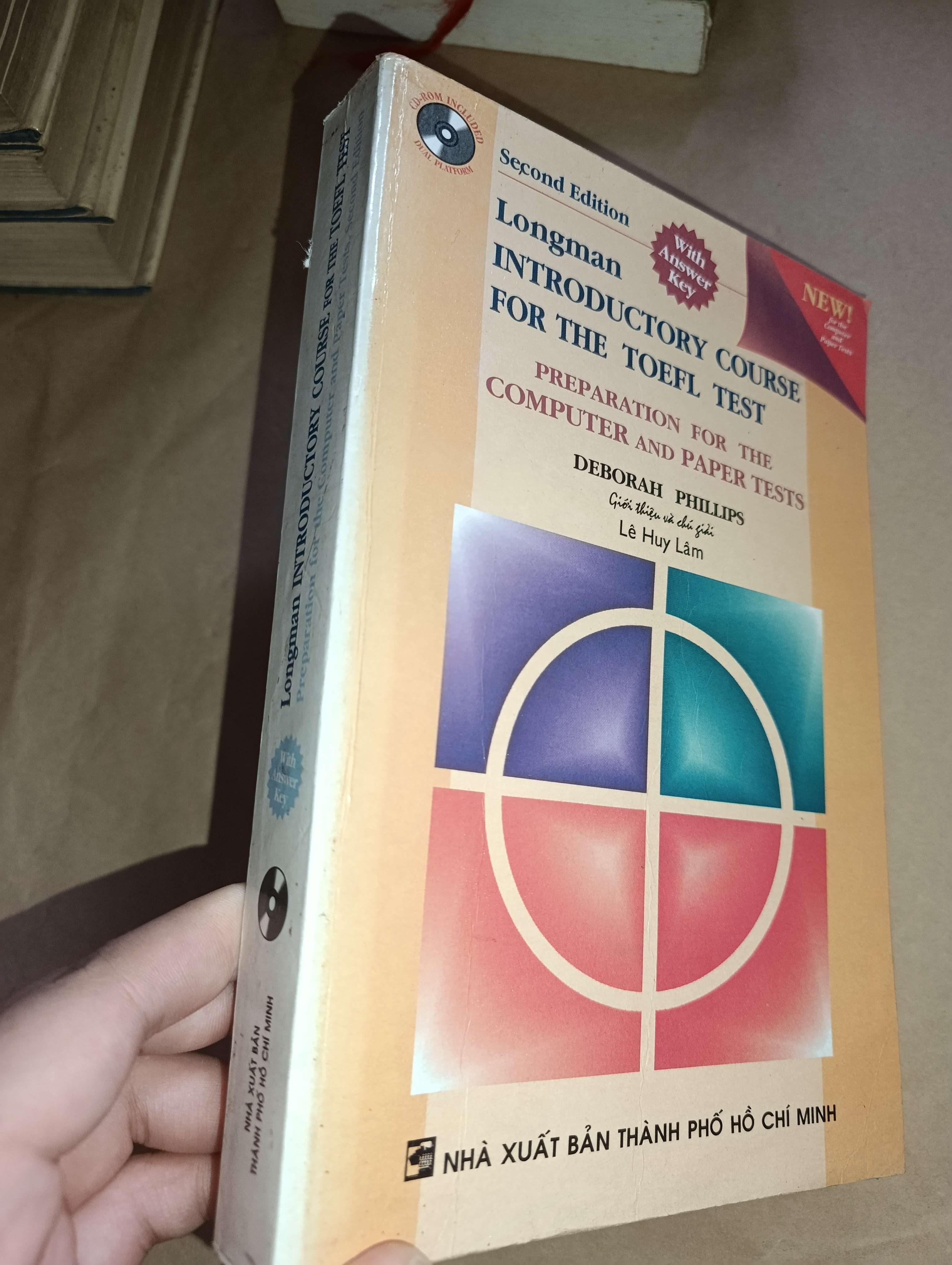 Longman introductory course for the Toefl test - Deborah Phillips 2003 (Sách tự học tiếng Anh) Mới 80% GZB