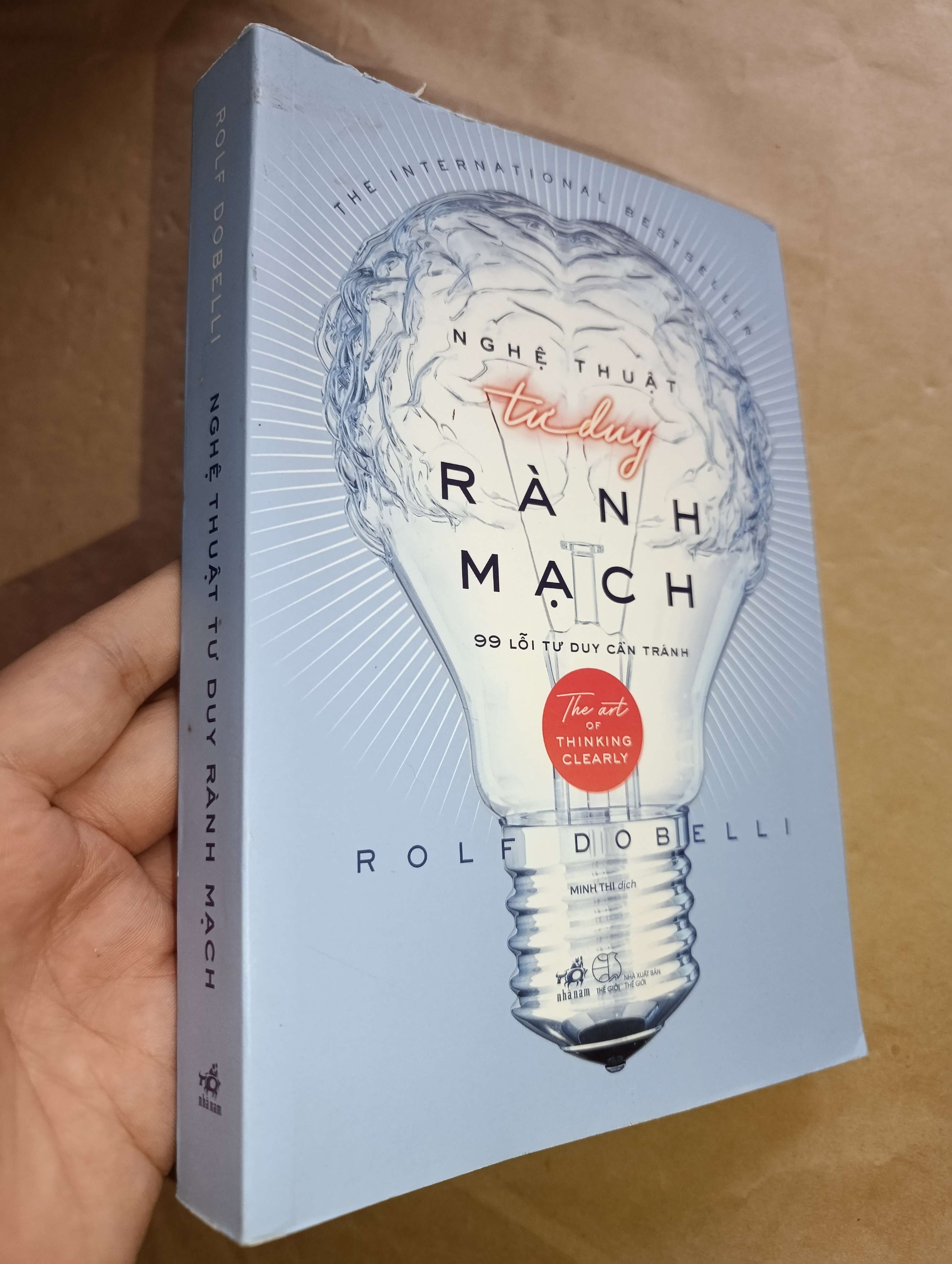 Nghệ thuật tư duy rành mạch - Rolf Dobelli 2021 (Sách kỹ năng) Mới 80% GZB