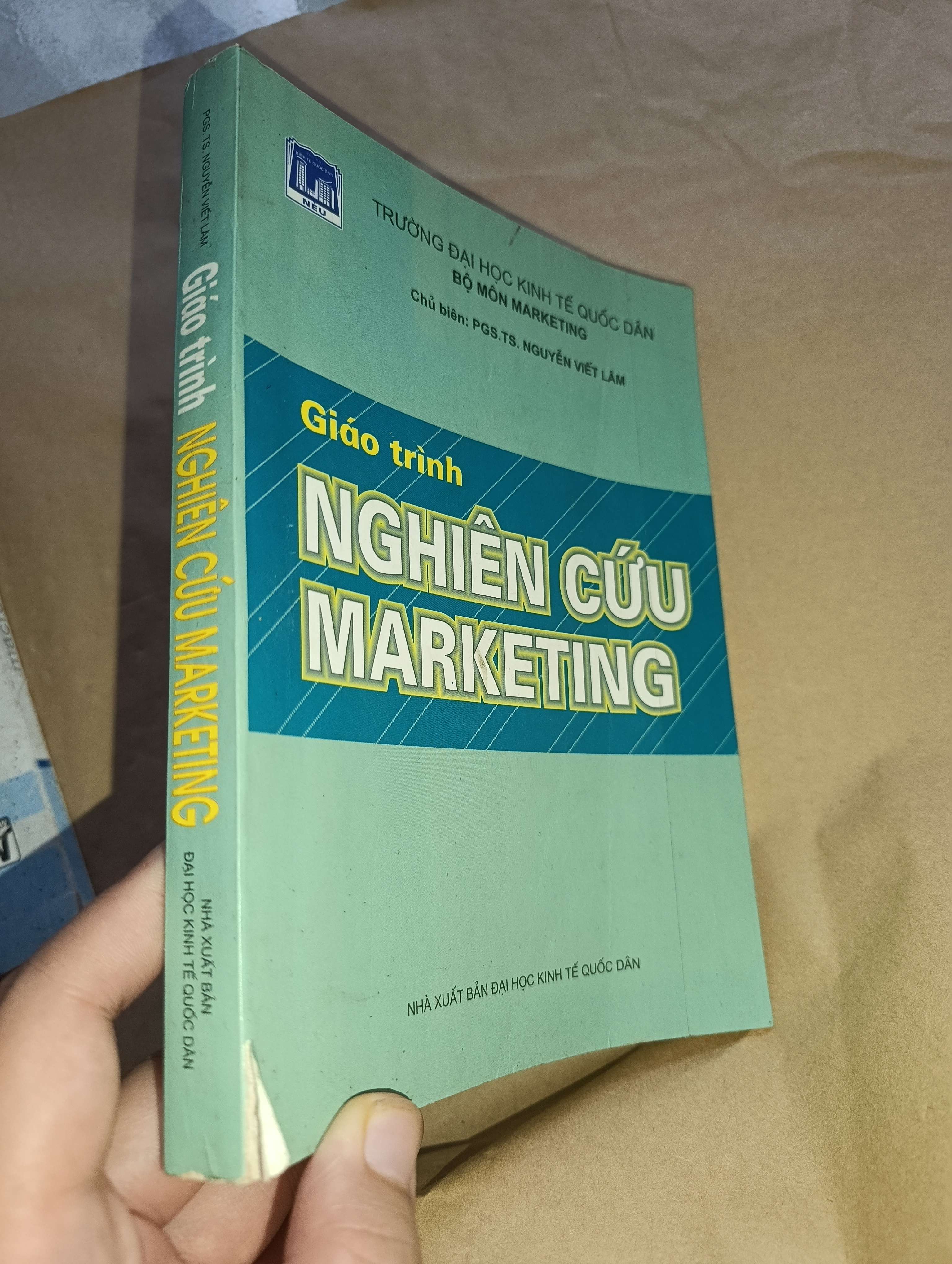 Giáo trình nghiên cứu Marketing - Nguyễn Viết Lâm 2008 (Giáo trình đại học - cao đẳng) Mới 80% GZB