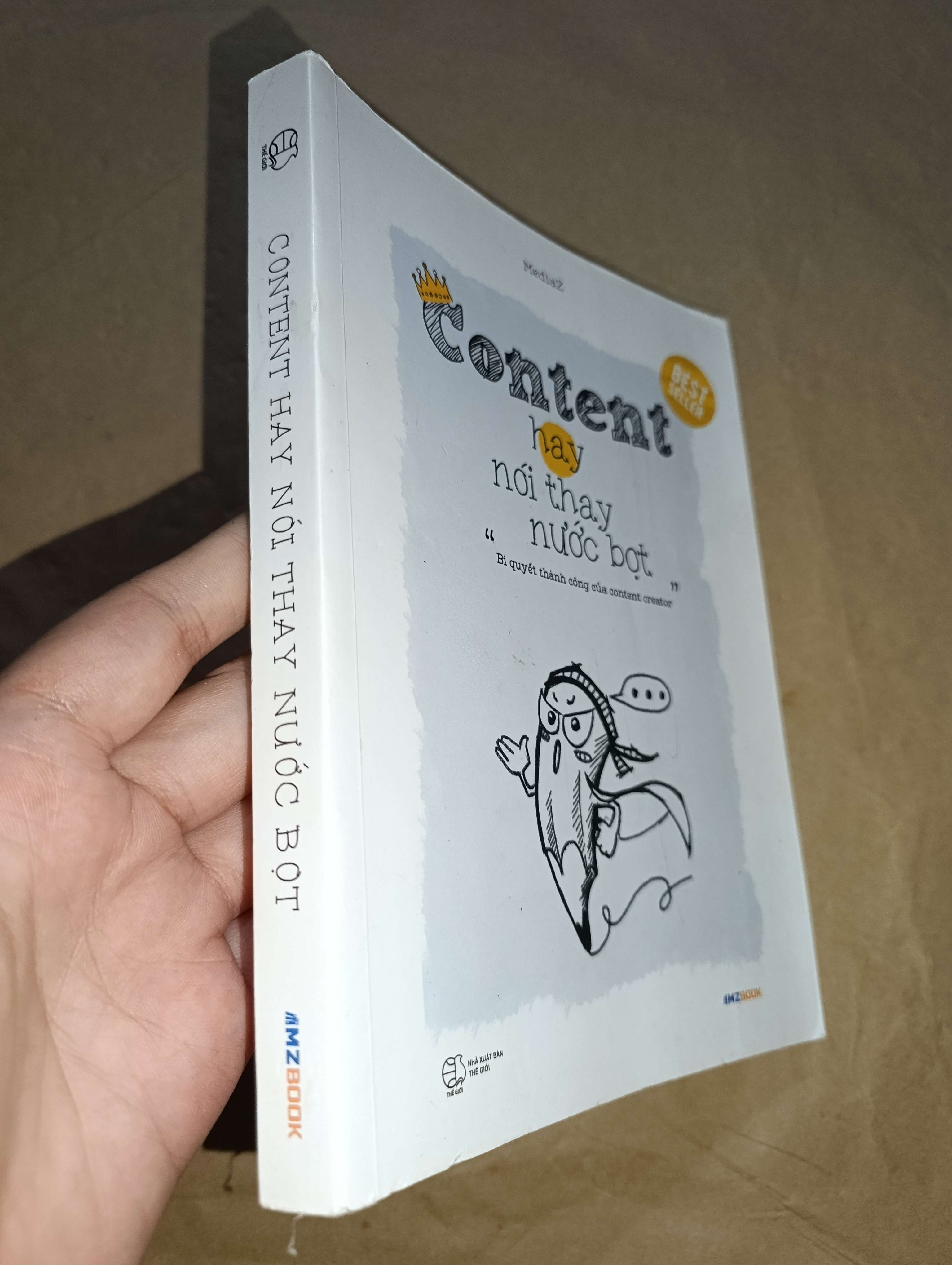 Content hay nói thay nước bọt - MediaZ 2019 (Sách kỹ năng) Mới 80% GZB