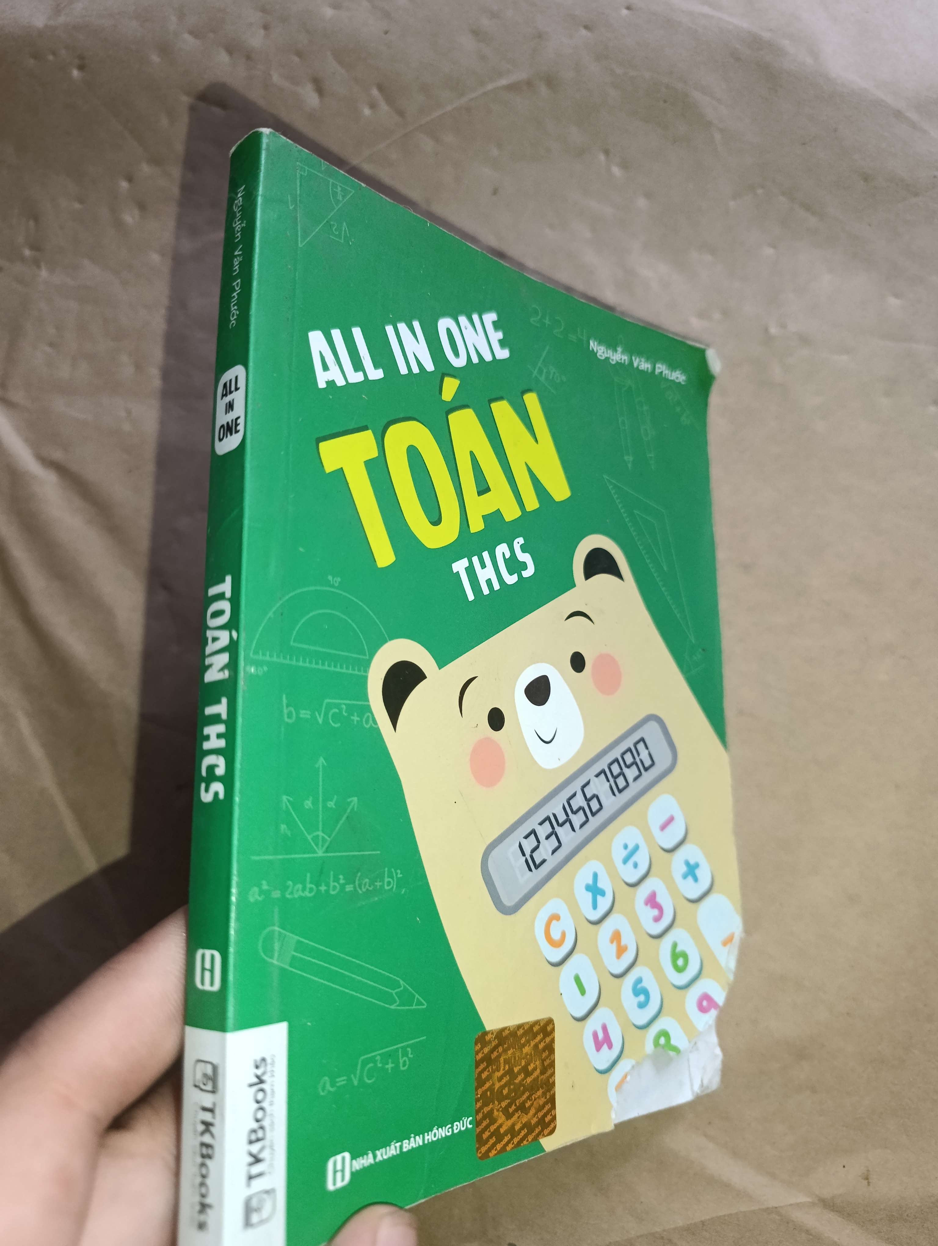 All in one toán thcs - Nguyễn Văn Phước 2020 (Sách giáo khoa - giáo trình) Mới 80% GZB