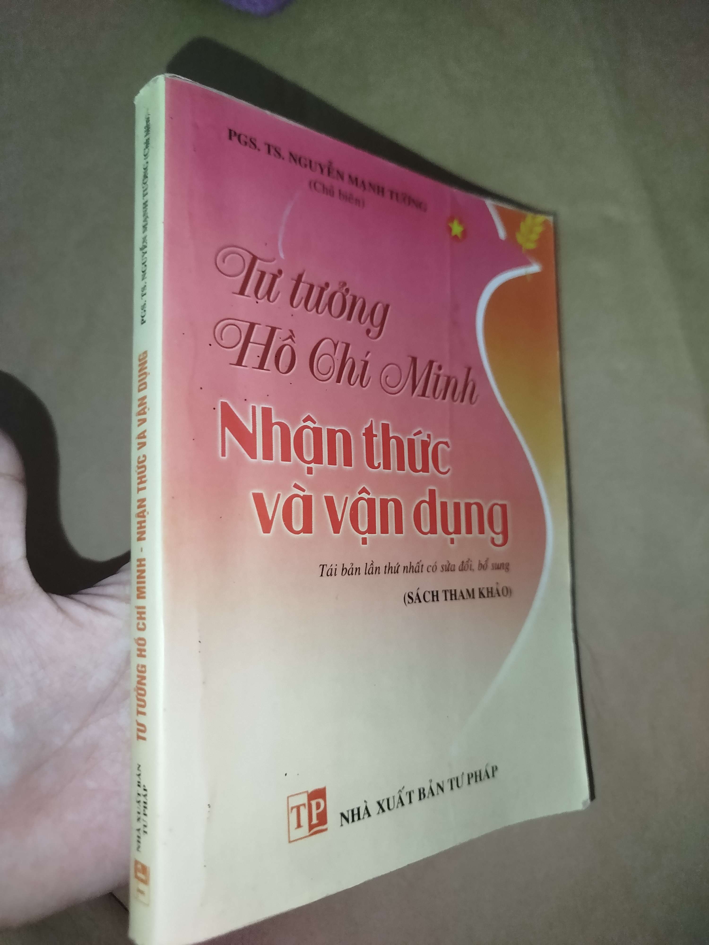 Tư tưởng Hồ Chí Minh nhận thức và vận dụng - Nguyễn Mạnh Tường 2016 (Tham khảo - luyện thi) Mới 80% GZB