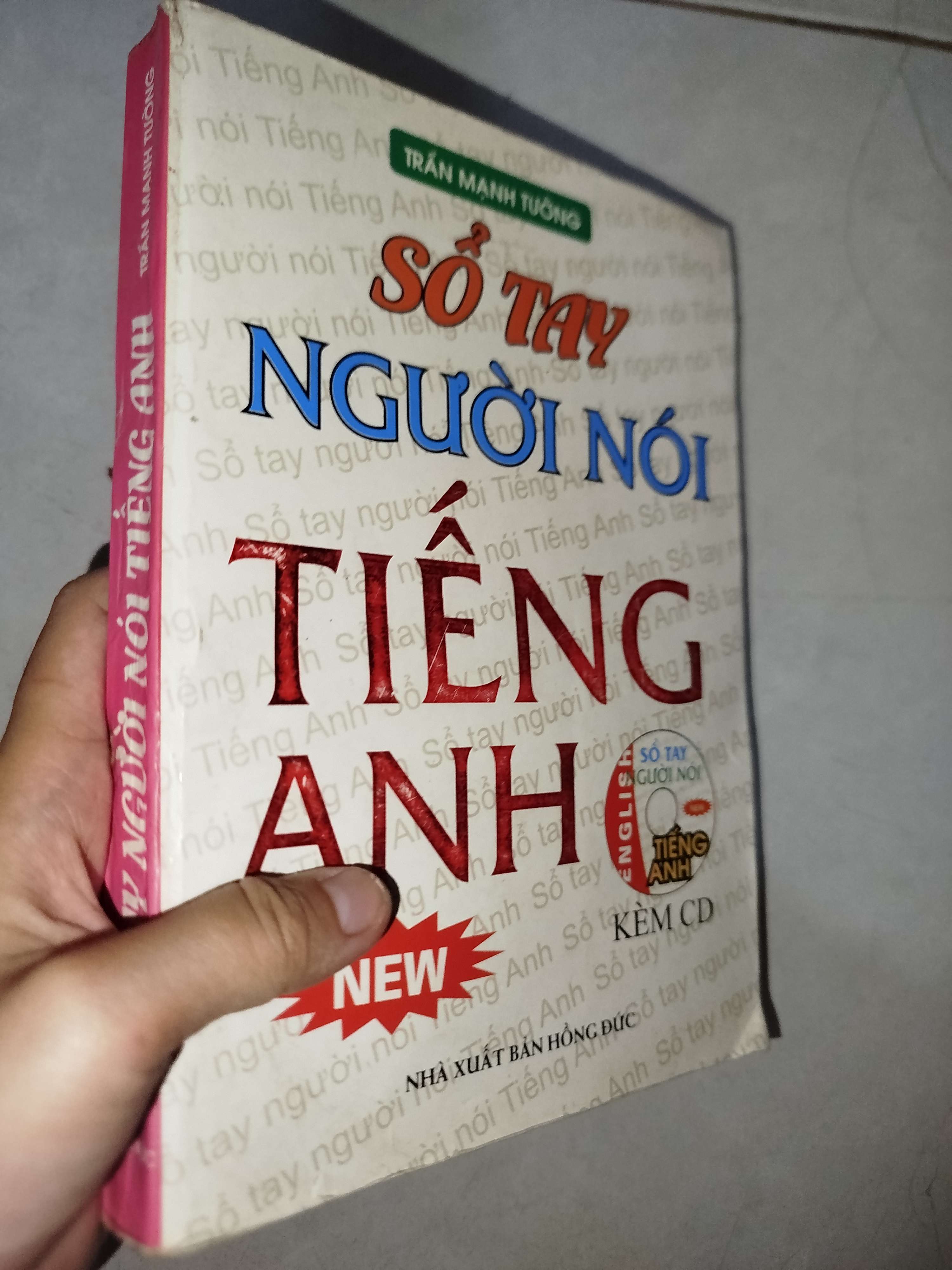 Sổ tay người nói tiếng Anh - Trần Mạnh Tường 2012 (Sách tự học tiếng Anh) Mới 80% GZB