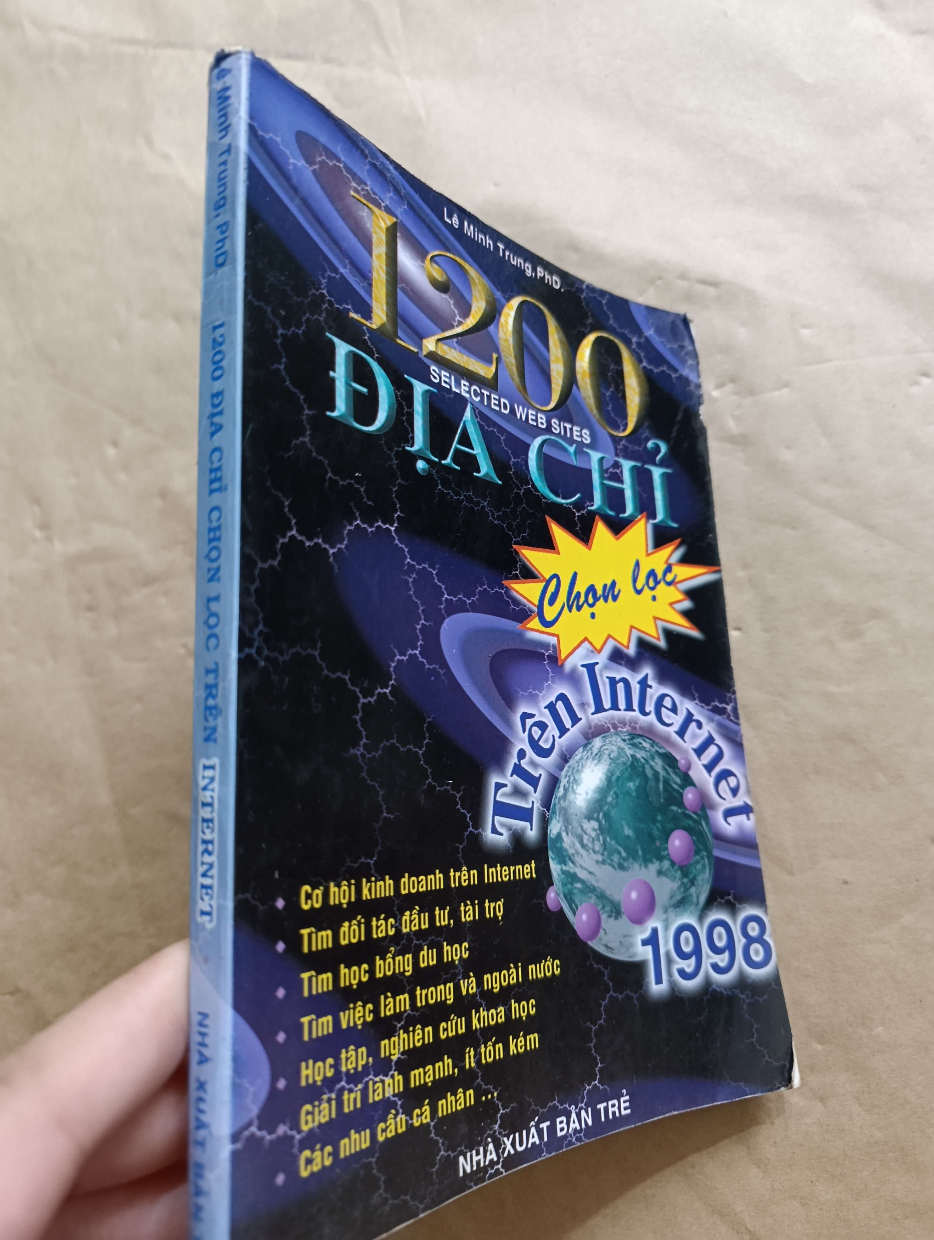 1200 địa chỉ chọn lọc trên internet 1998 (Sách kiến thức tổng hợp) Mới 80% GZB