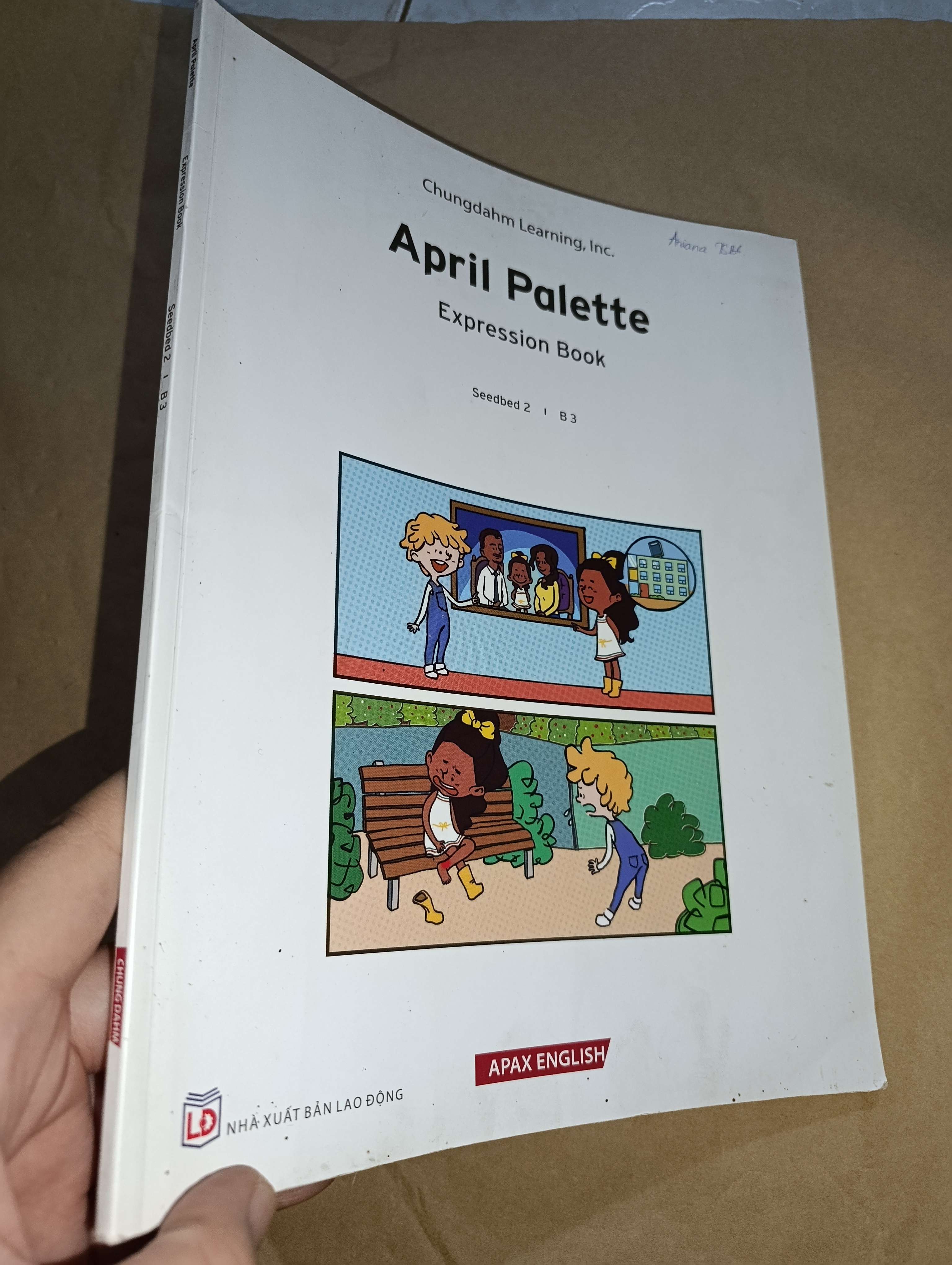 April Palette Expression Book Seedbed 2 B3 2016 (Sách tự học tiếng Anh) Mới 80% GZB